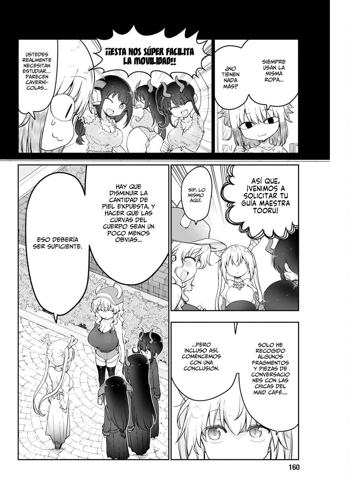 Kobayashi-san Chi no Maid Dragon Capitulo 184 página 5