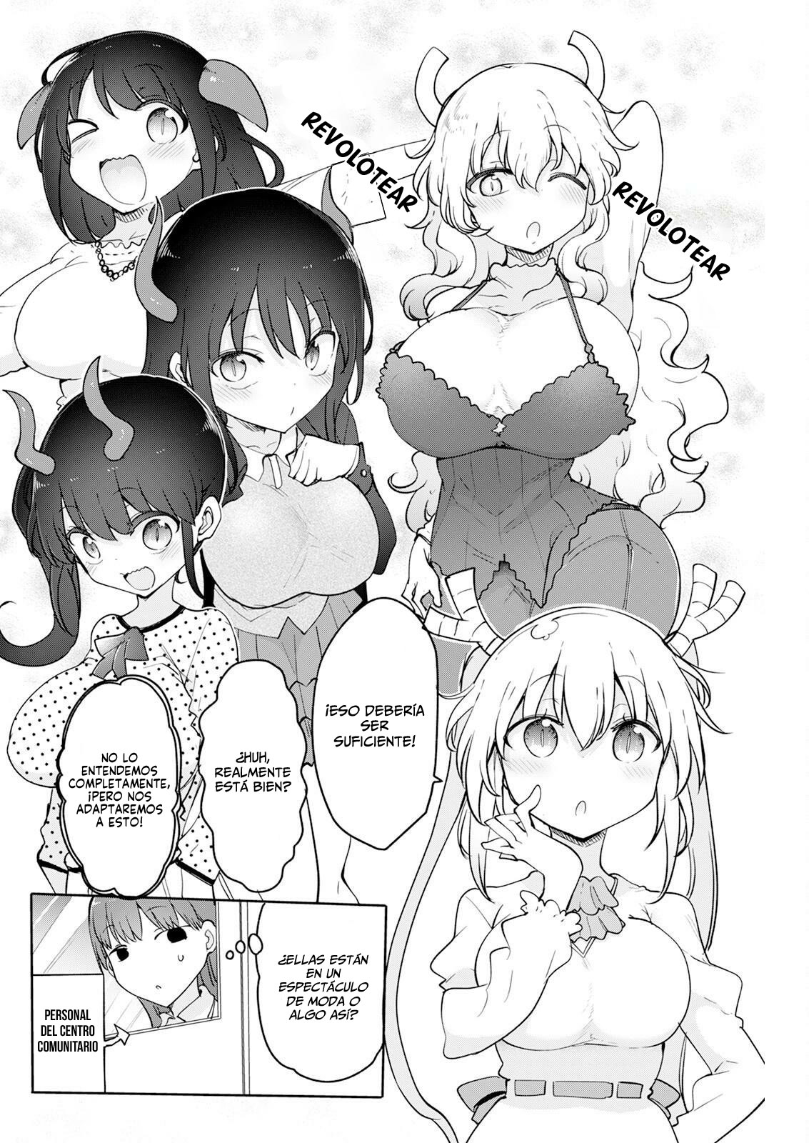 Kobayashi-san Chi no Maid Dragon Capitulo 184 página 9