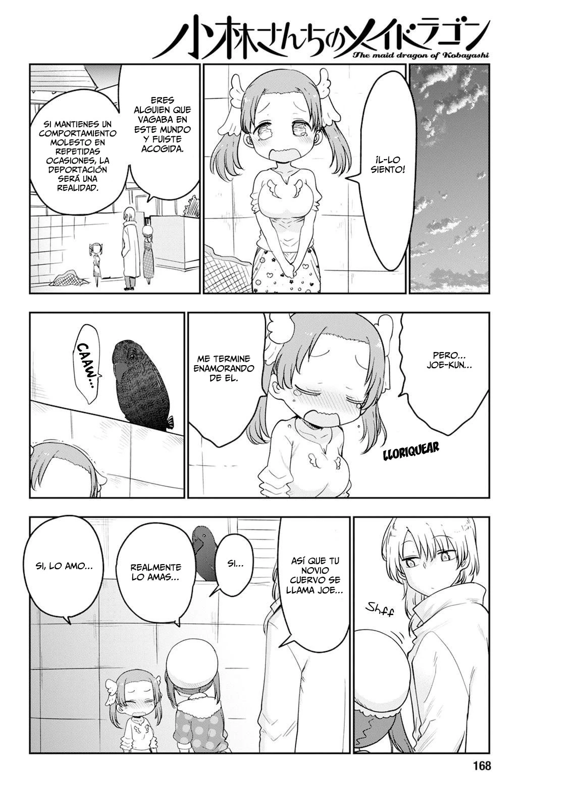 Kobayashi-san Chi no Maid Dragon Capitulo 185 página 13