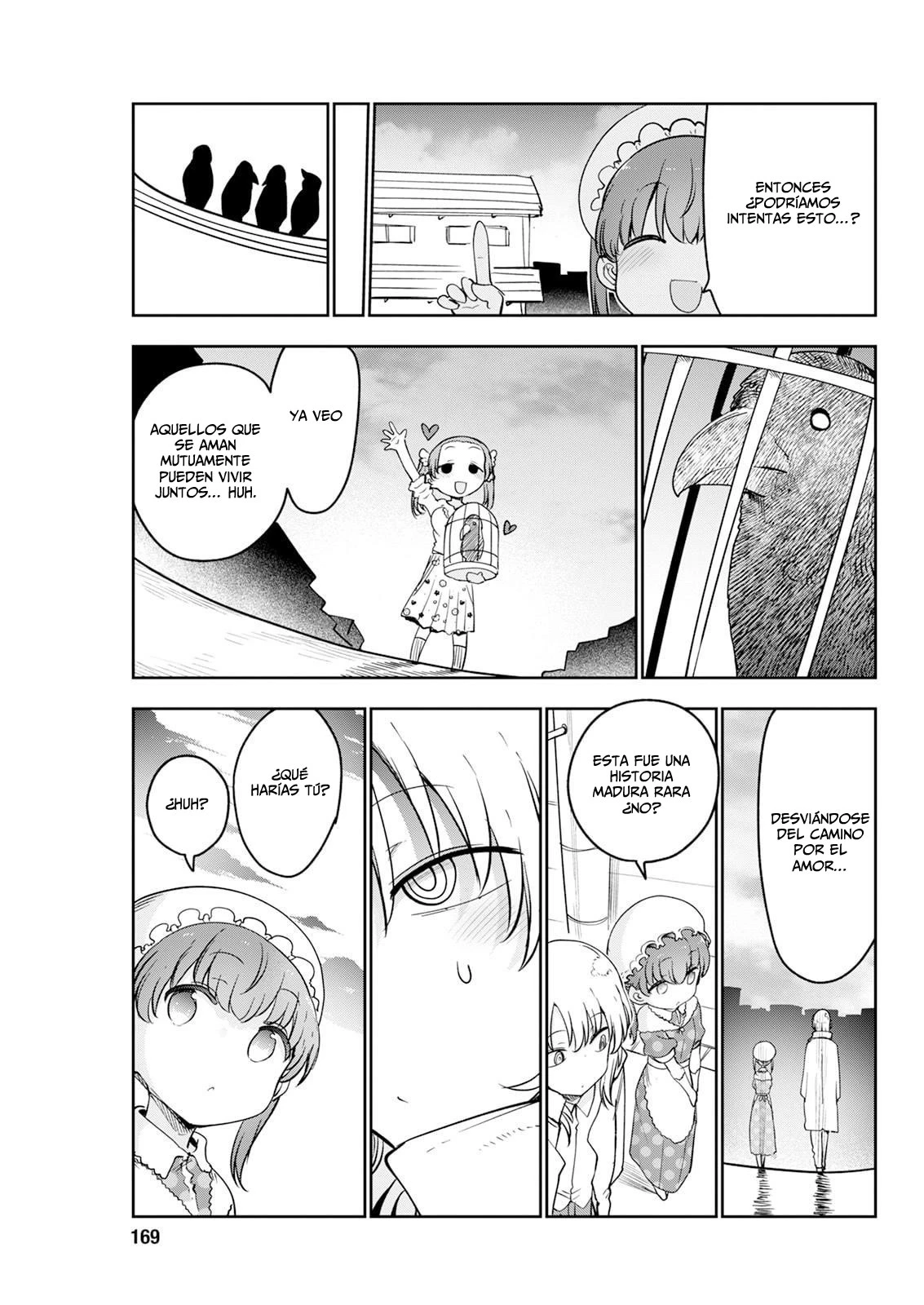 Kobayashi-san Chi no Maid Dragon Capitulo 185 página 14