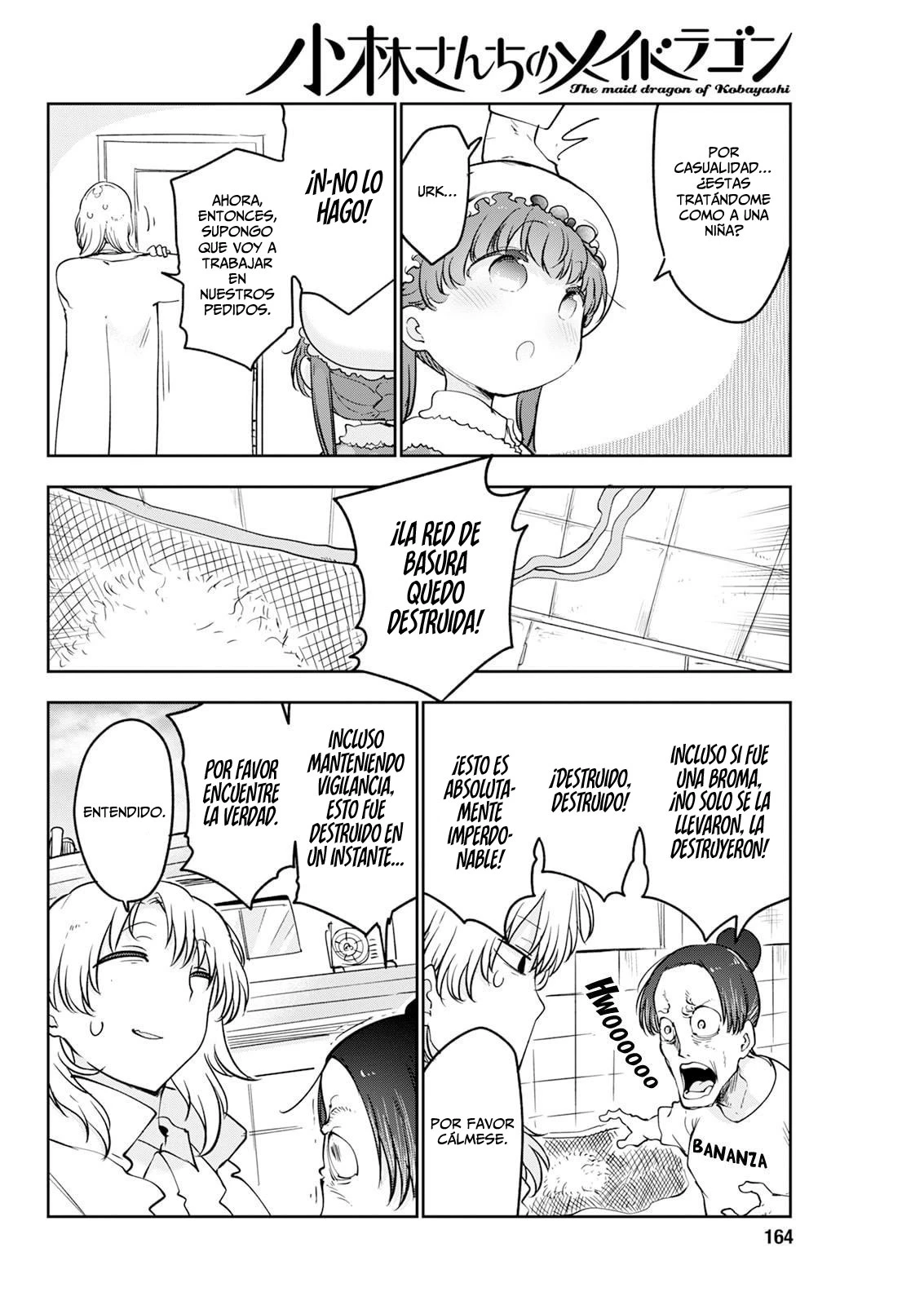 Kobayashi-san Chi no Maid Dragon Capitulo 185 página 9