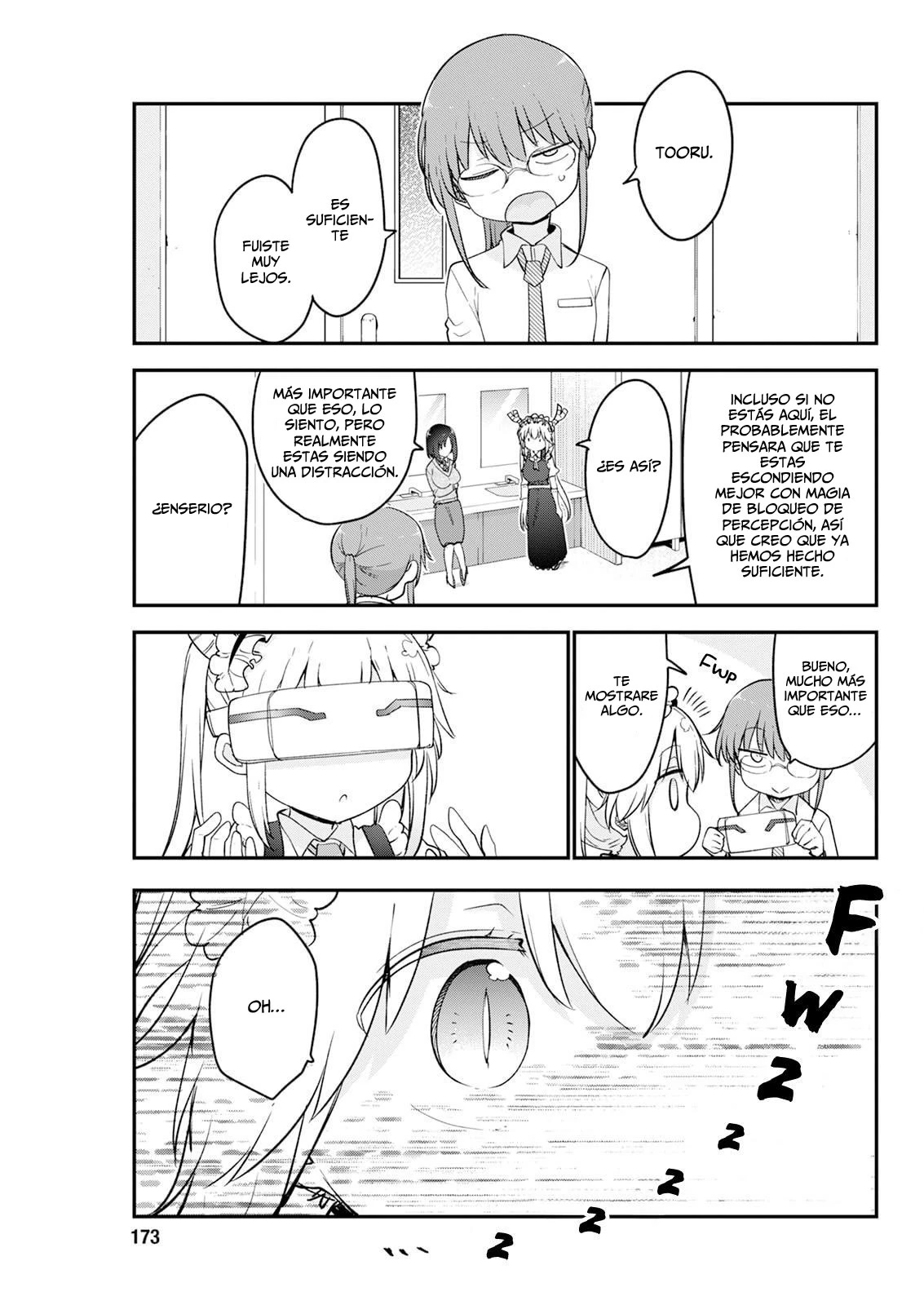 Kobayashi-san Chi no Maid Dragon Capitulo 186 página 14