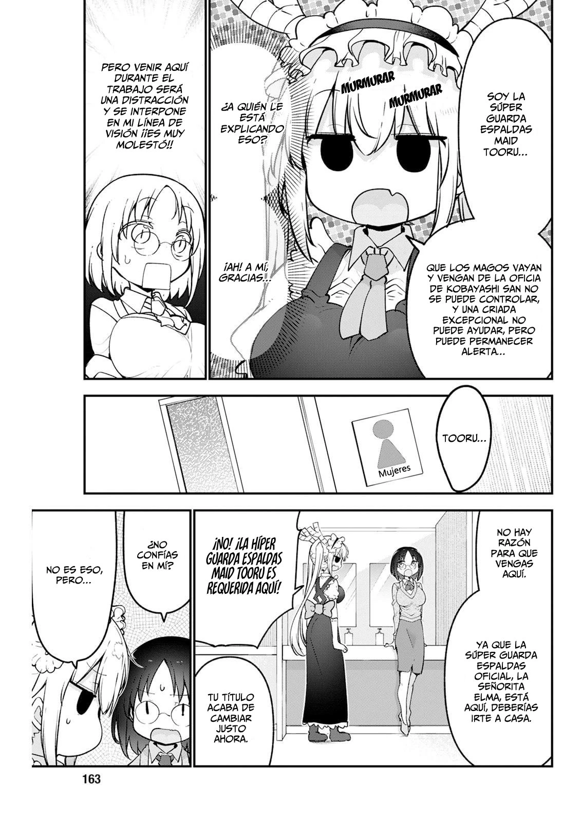 Kobayashi-san Chi no Maid Dragon Capitulo 186 página 4