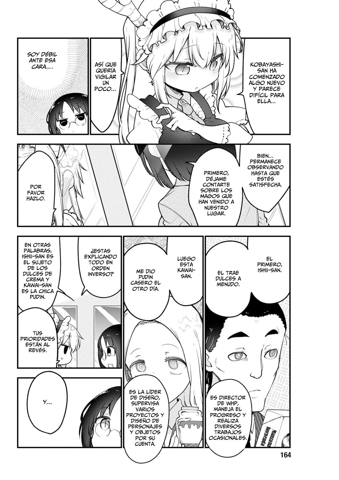 Kobayashi-san Chi no Maid Dragon Capitulo 186 página 5