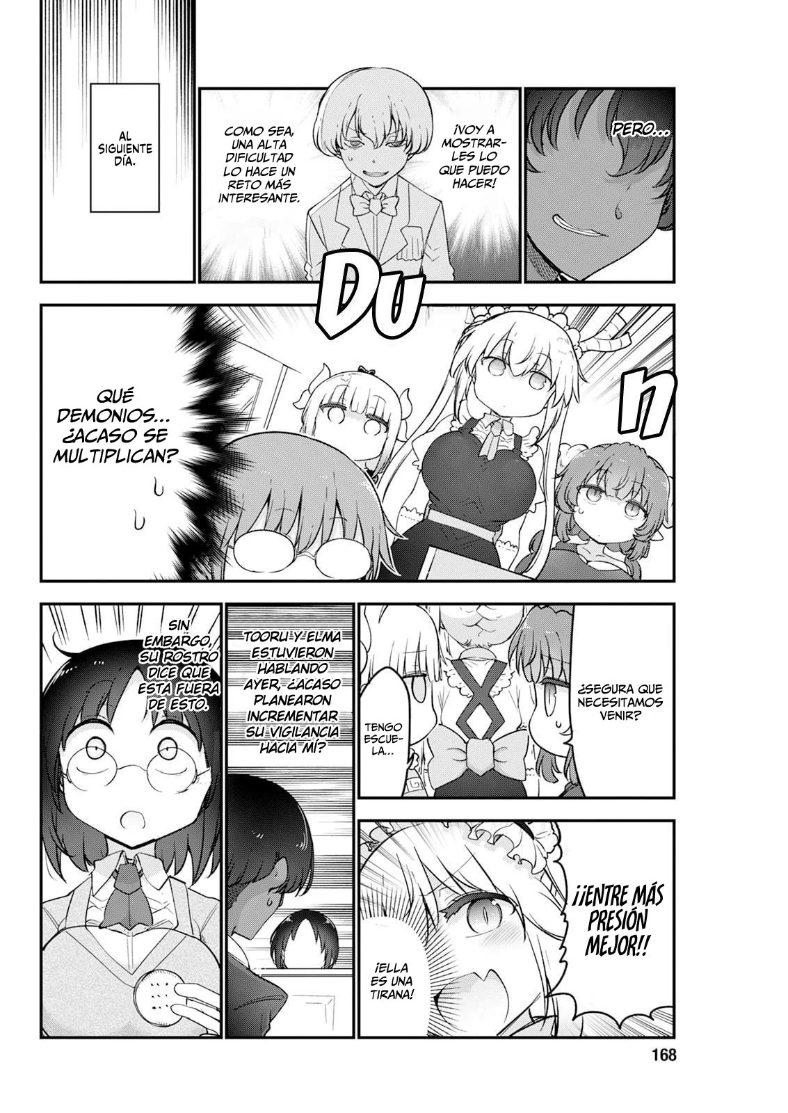 Kobayashi-san Chi no Maid Dragon Capitulo 186 página 9