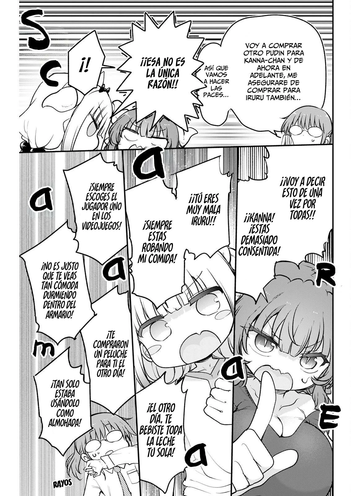 Kobayashi-san Chi no Maid Dragon Capitulo 187 página 6