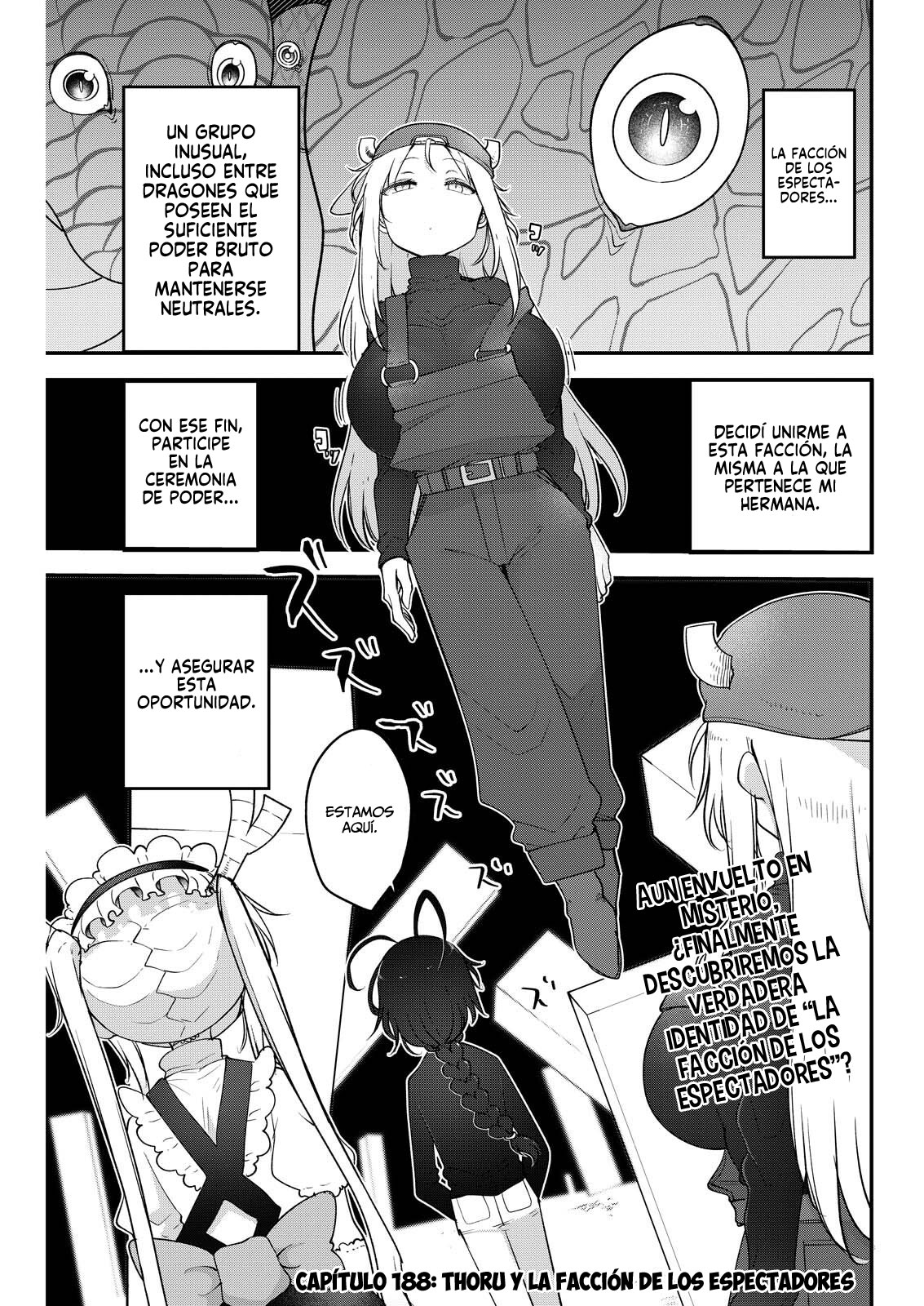 Kobayashi-san Chi no Maid Dragon Capitulo 188 página 2