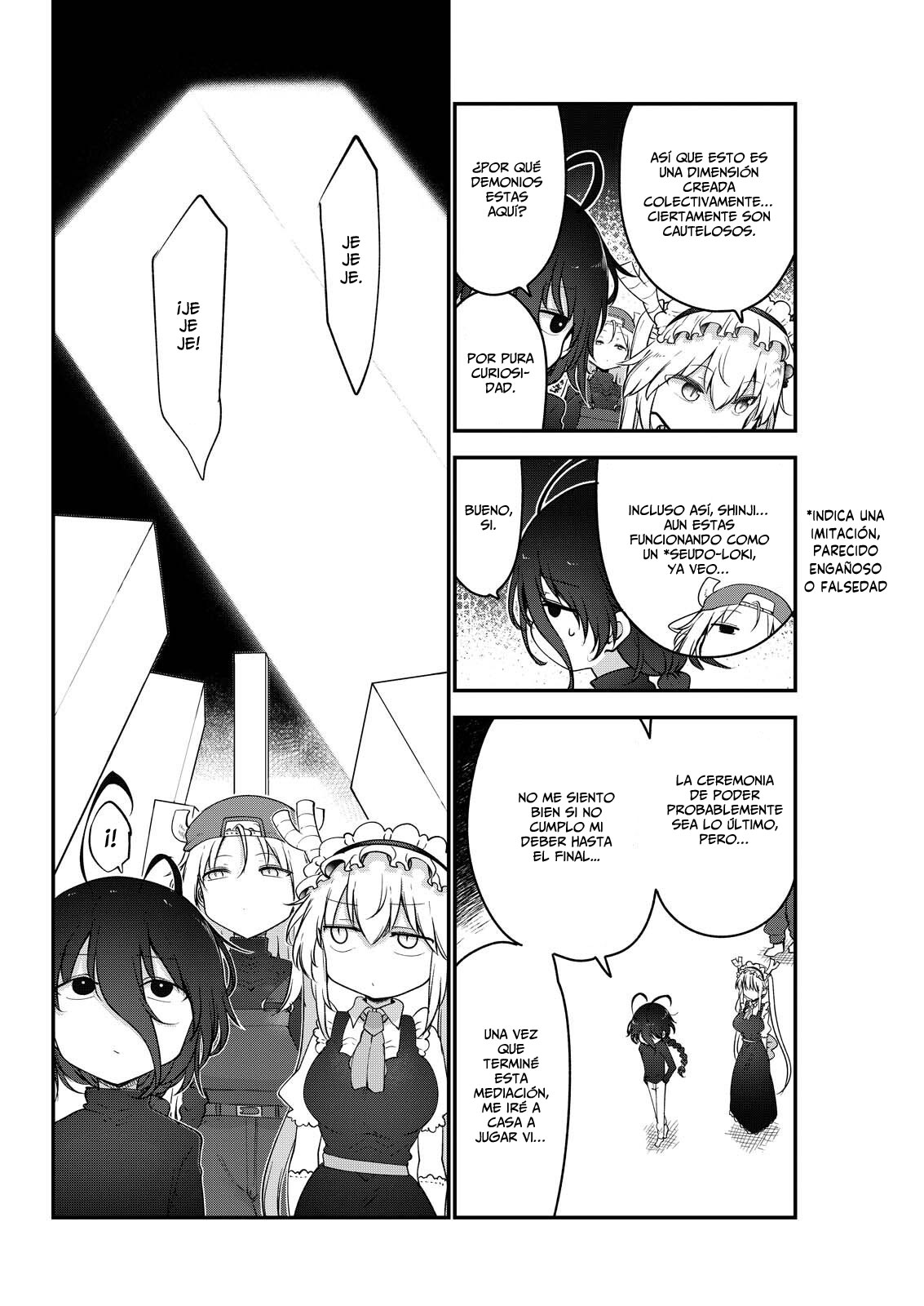 Kobayashi-san Chi no Maid Dragon Capitulo 188 página 3