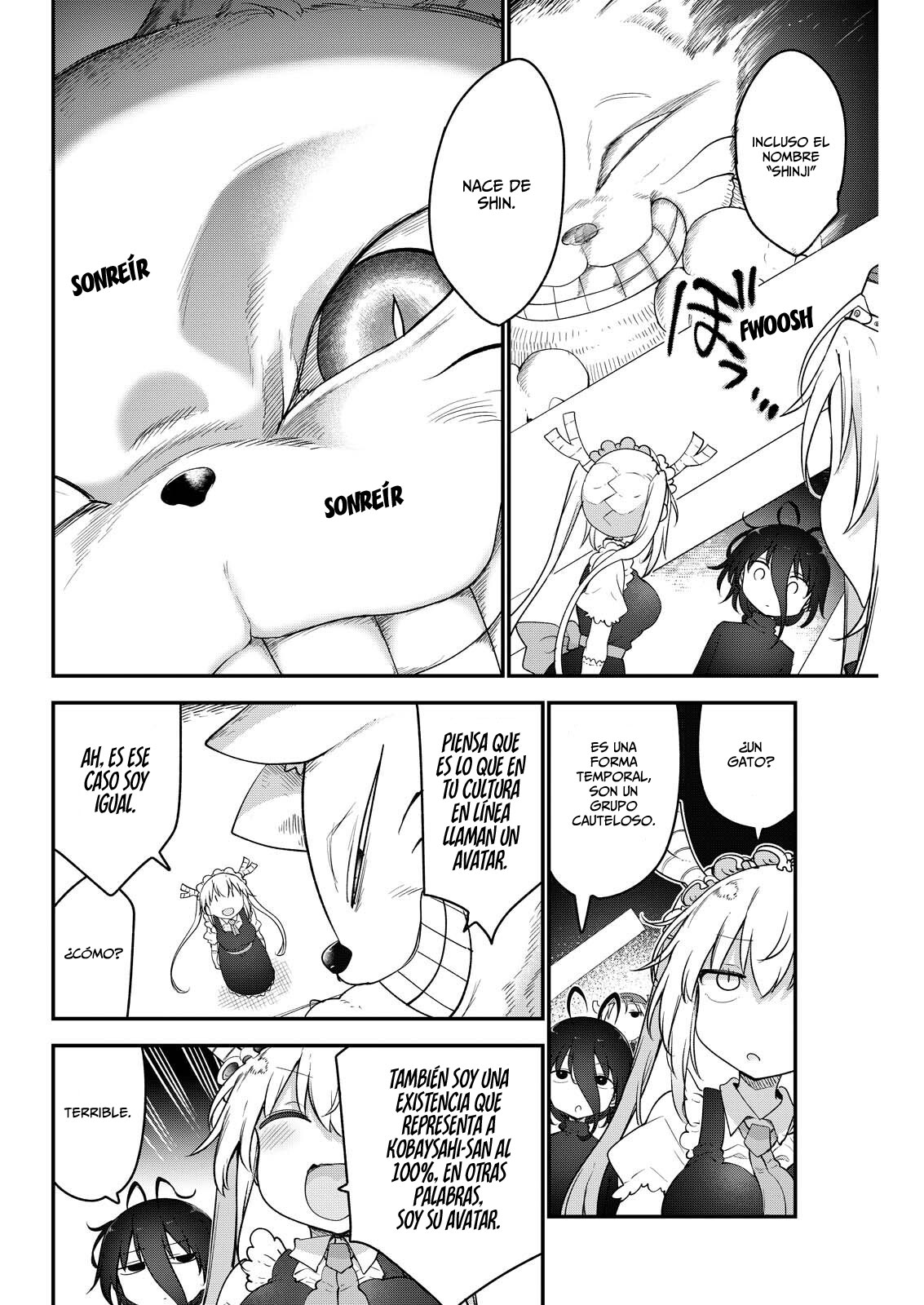 Kobayashi-san Chi no Maid Dragon Capitulo 188 página 5