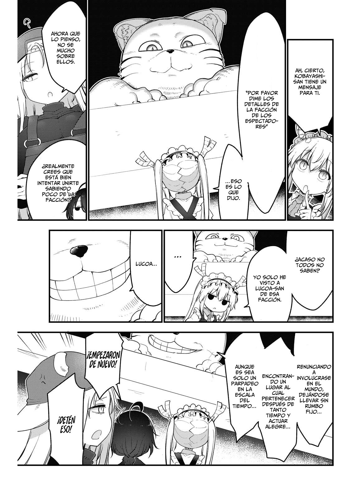 Kobayashi-san Chi no Maid Dragon Capitulo 188 página 6