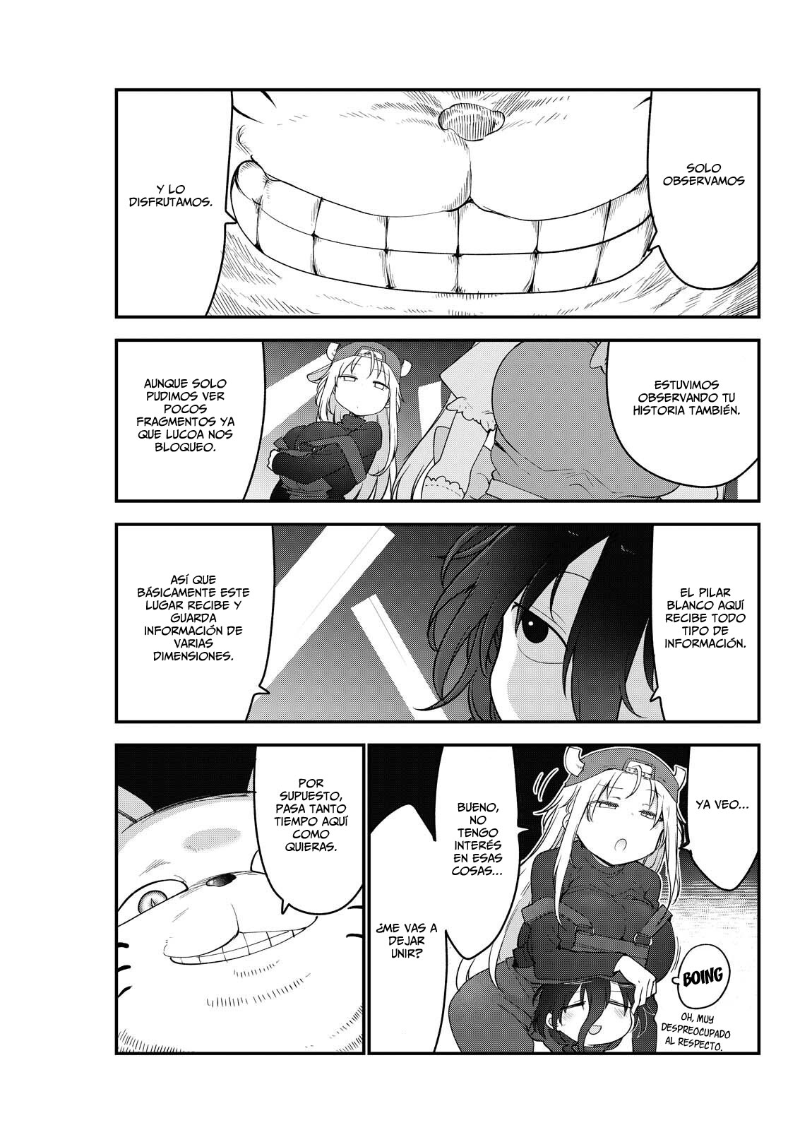Kobayashi-san Chi no Maid Dragon Capitulo 188 página 8