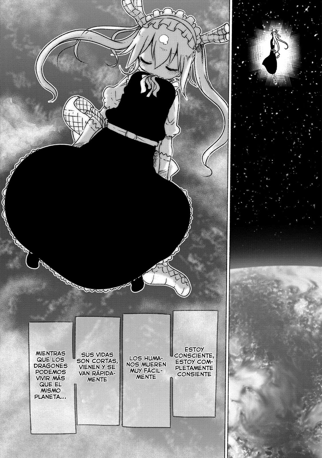 Kobayashi-san Chi no Maid Dragon Capitulo 19: Tooru y la Ciudad página 10