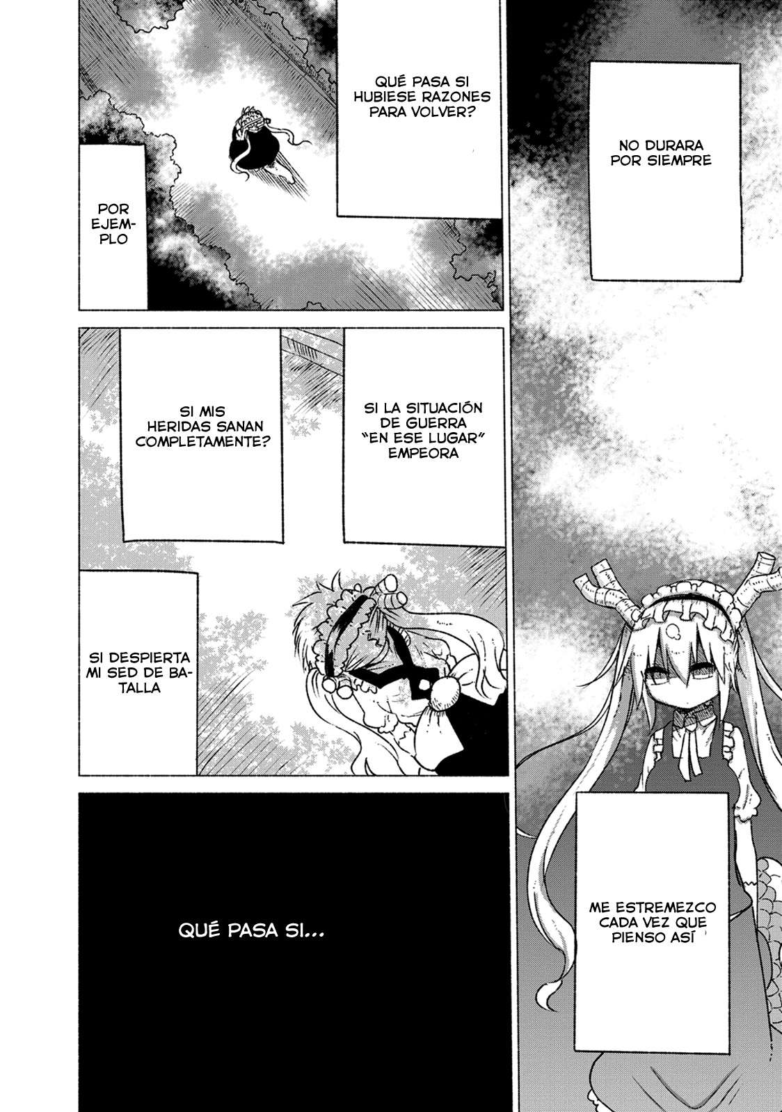 Kobayashi-san Chi no Maid Dragon Capitulo 19: Tooru y la Ciudad página 8