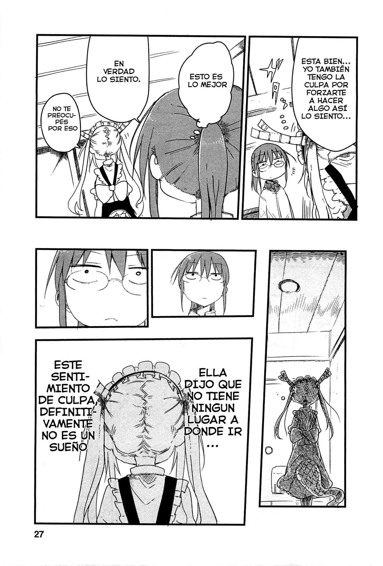 Kobayashi-san Chi no Maid Dragon Capitulo 2: Tooru y el Encuentro página 10