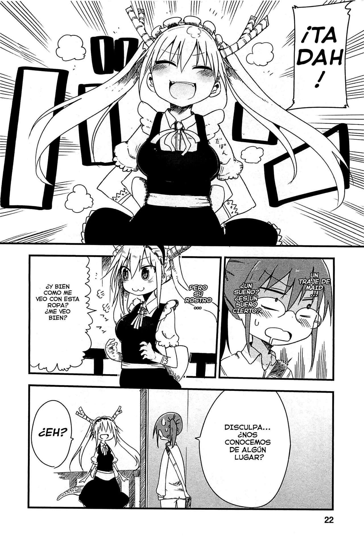 Kobayashi-san Chi no Maid Dragon Capitulo 2: Tooru y el Encuentro página 5