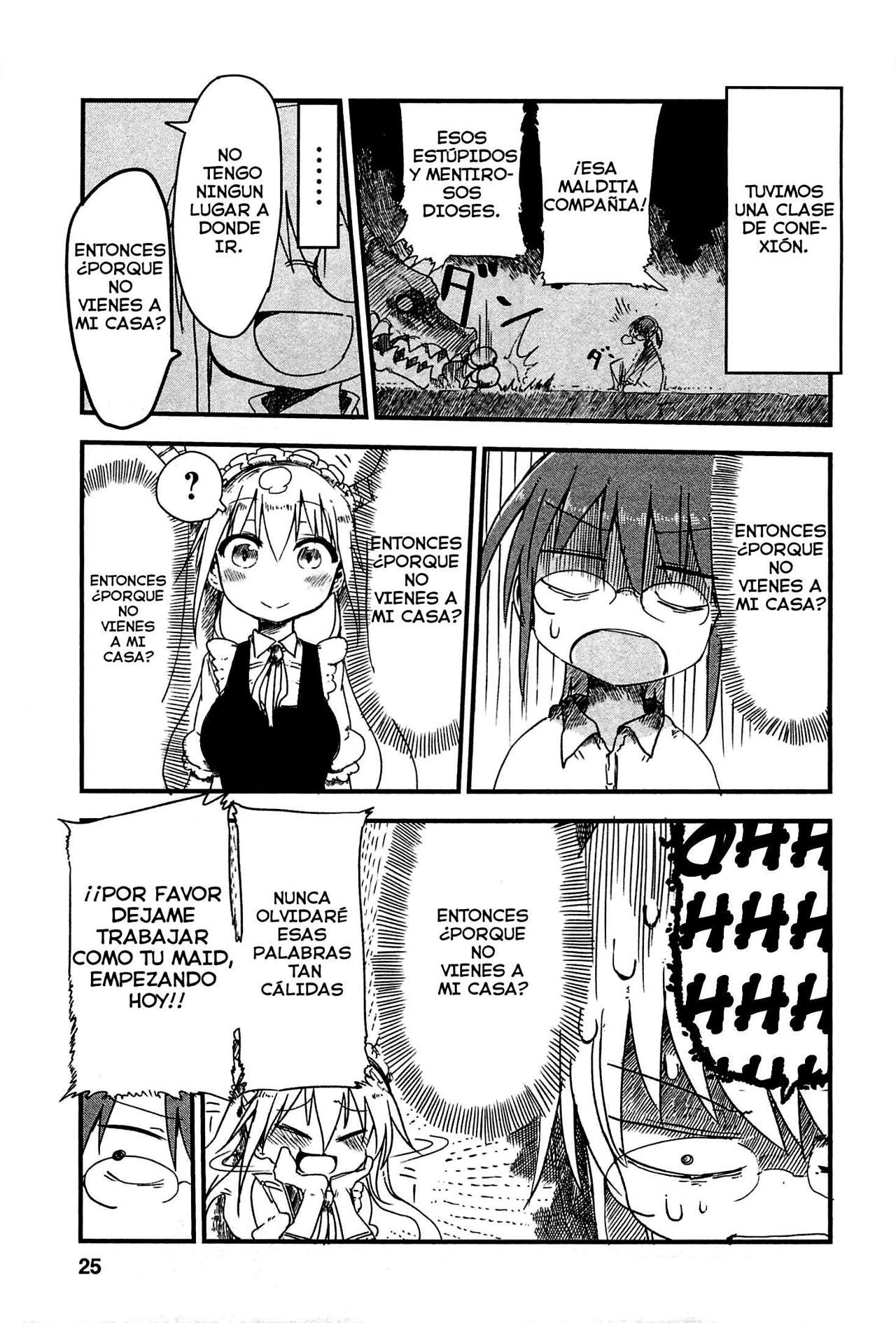 Kobayashi-san Chi no Maid Dragon Capitulo 2: Tooru y el Encuentro página 8