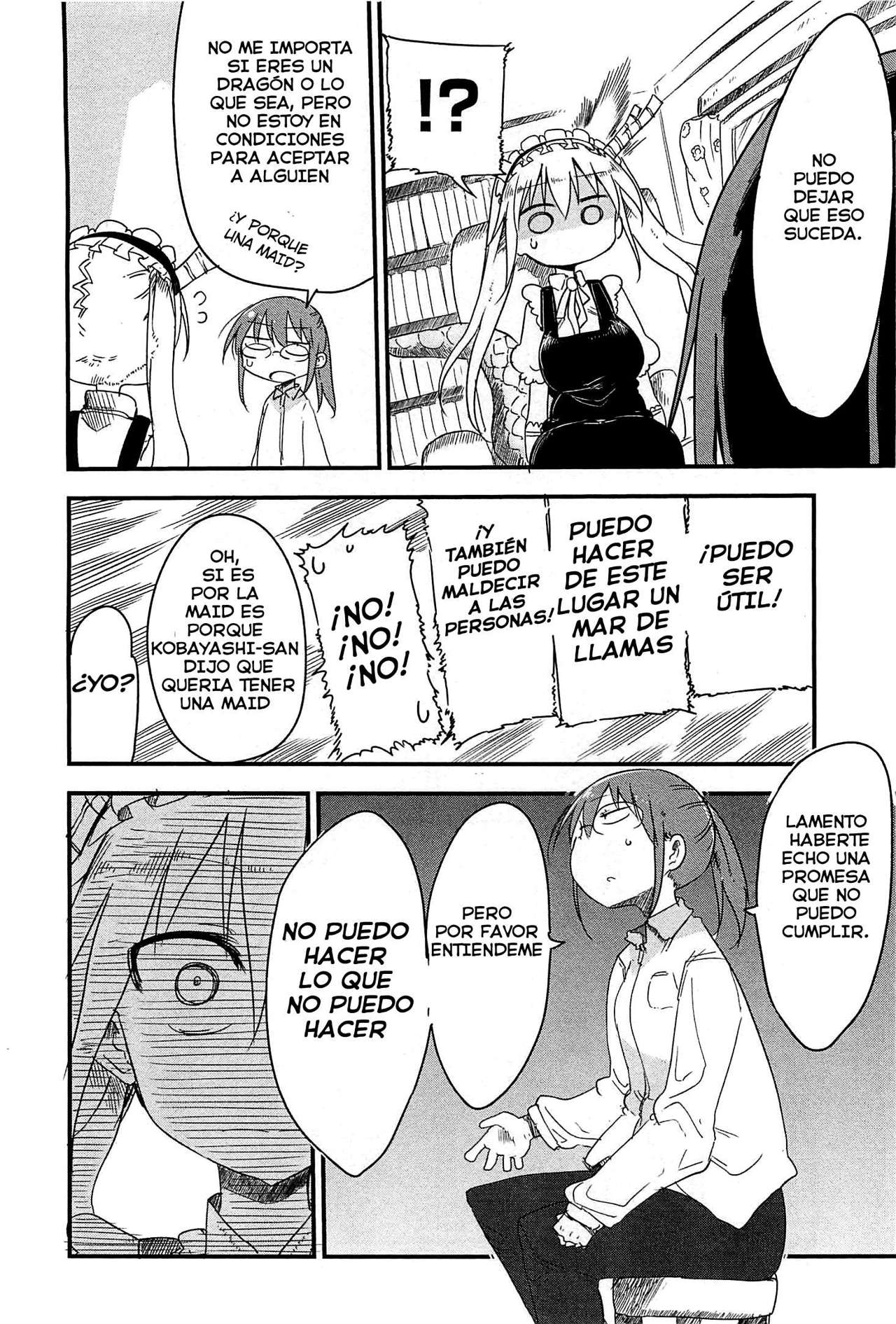 Kobayashi-san Chi no Maid Dragon Capitulo 2: Tooru y el Encuentro página 9