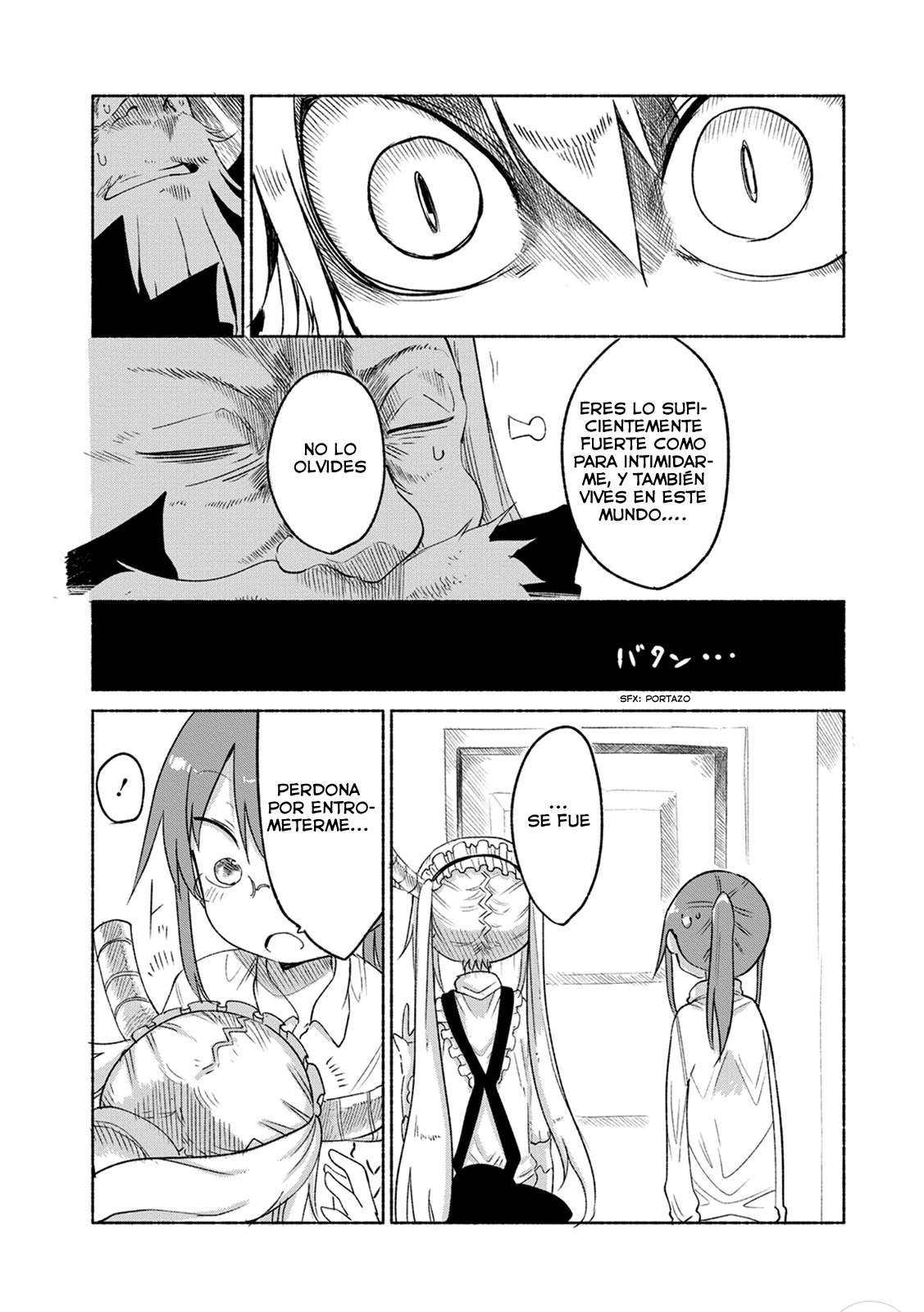 Kobayashi-san Chi no Maid Dragon Capitulo 20: Tooru y su Padre página 14