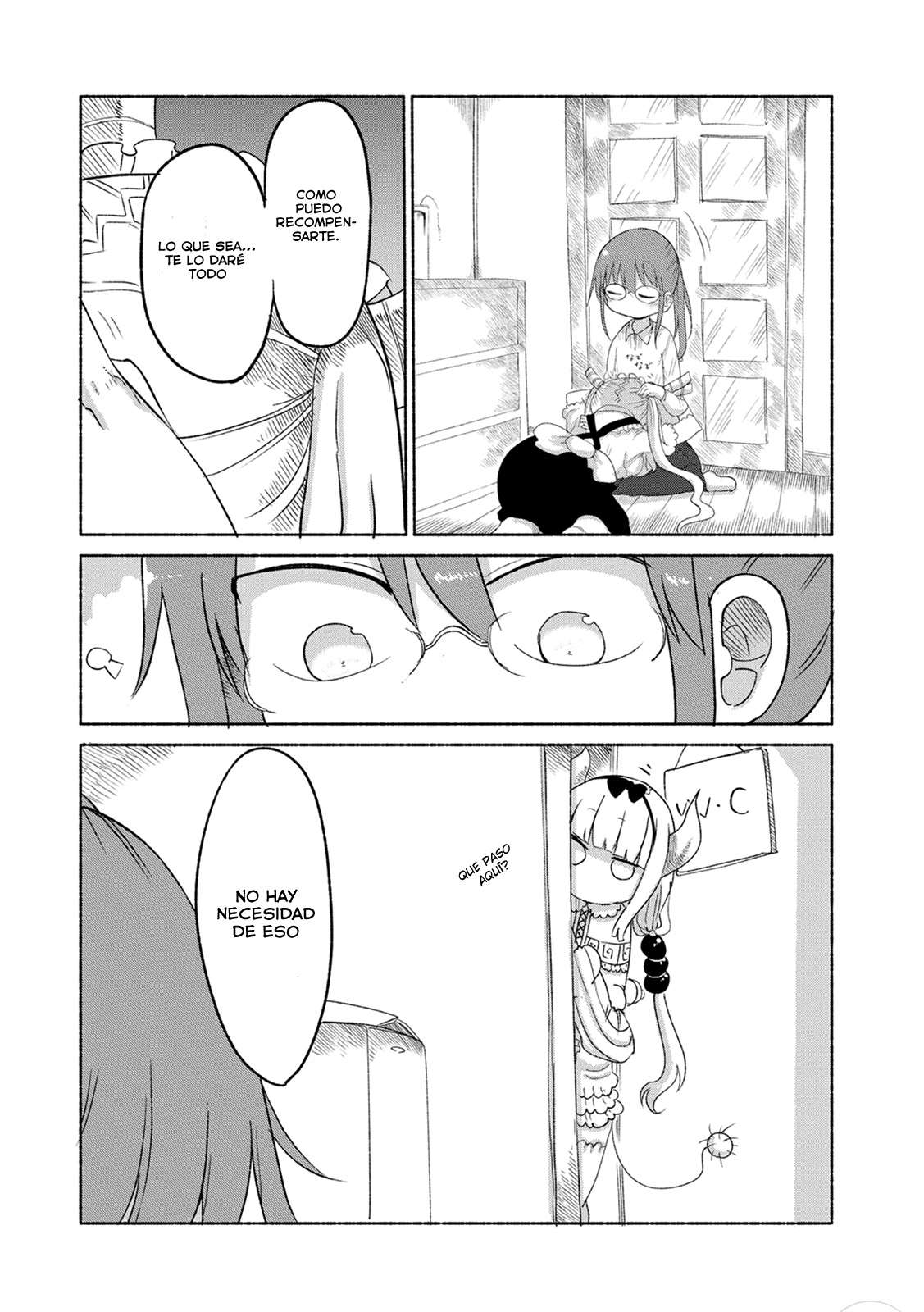 Kobayashi-san Chi no Maid Dragon Capitulo 20: Tooru y su Padre página 15