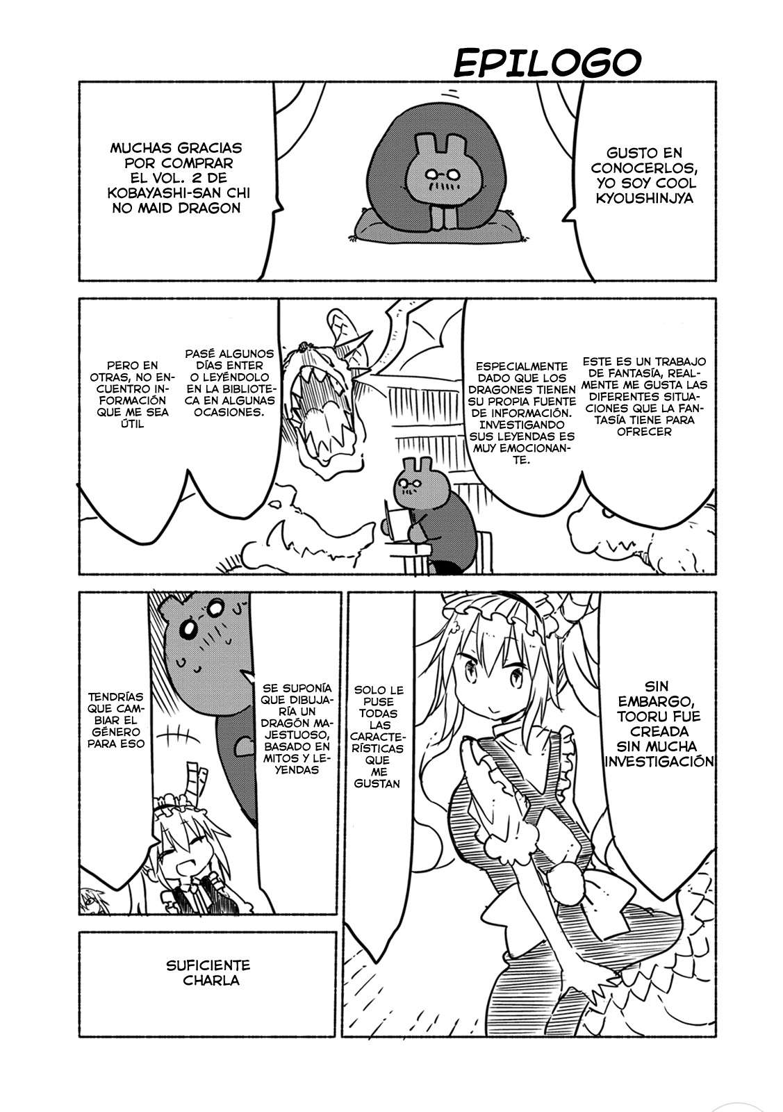 Kobayashi-san Chi no Maid Dragon Capitulo 20: Tooru y su Padre página 16