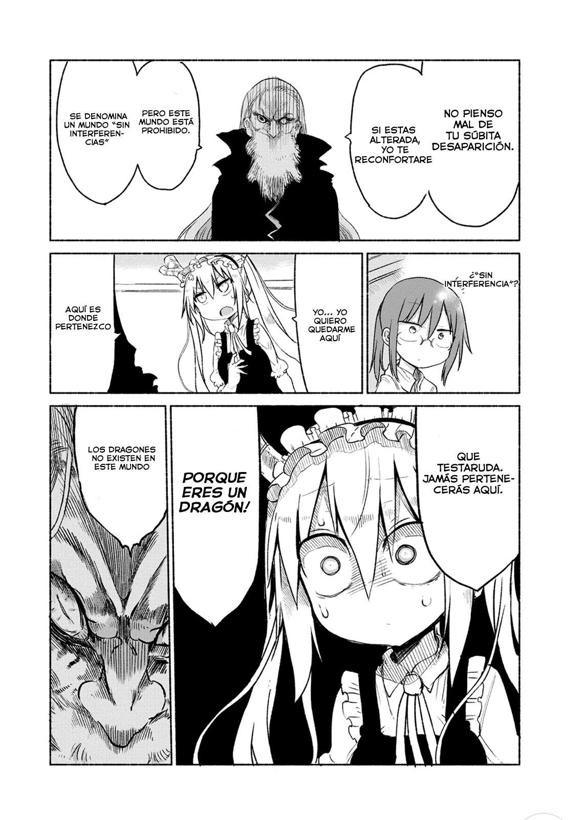 Kobayashi-san Chi no Maid Dragon Capitulo 20: Tooru y su Padre página 5