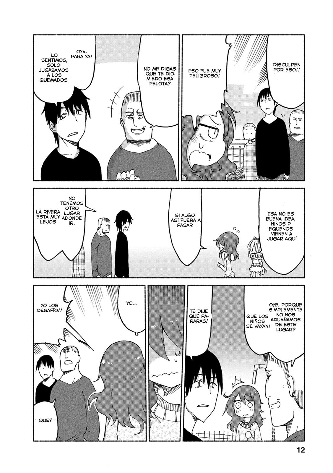 Kobayashi-san Chi no Maid Dragon Capitulo 21: Tooru y los Quemados página 12