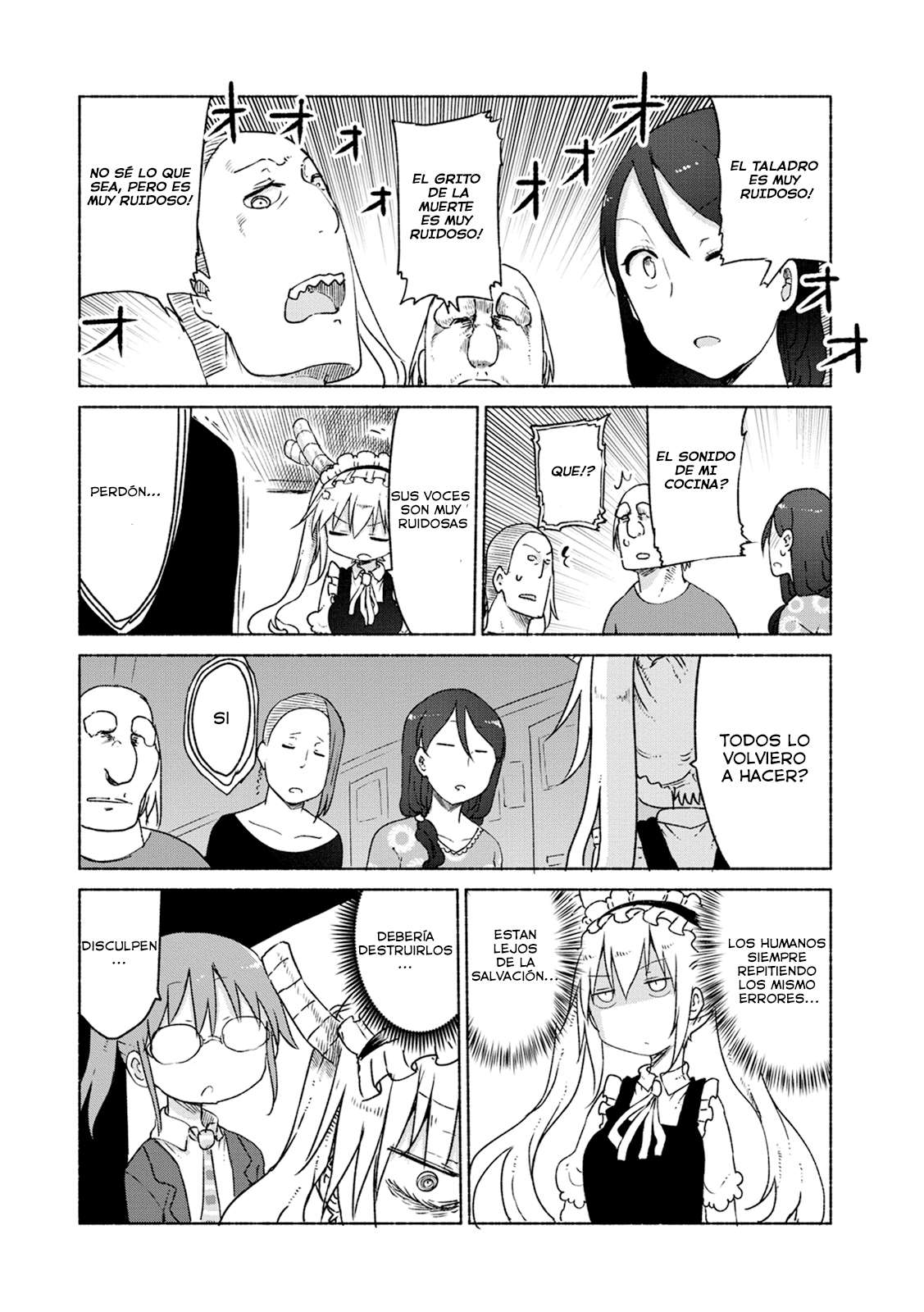 Kobayashi-san Chi no Maid Dragon Capitulo 22: Tooru y los Problemas con los Vecinos página 11
