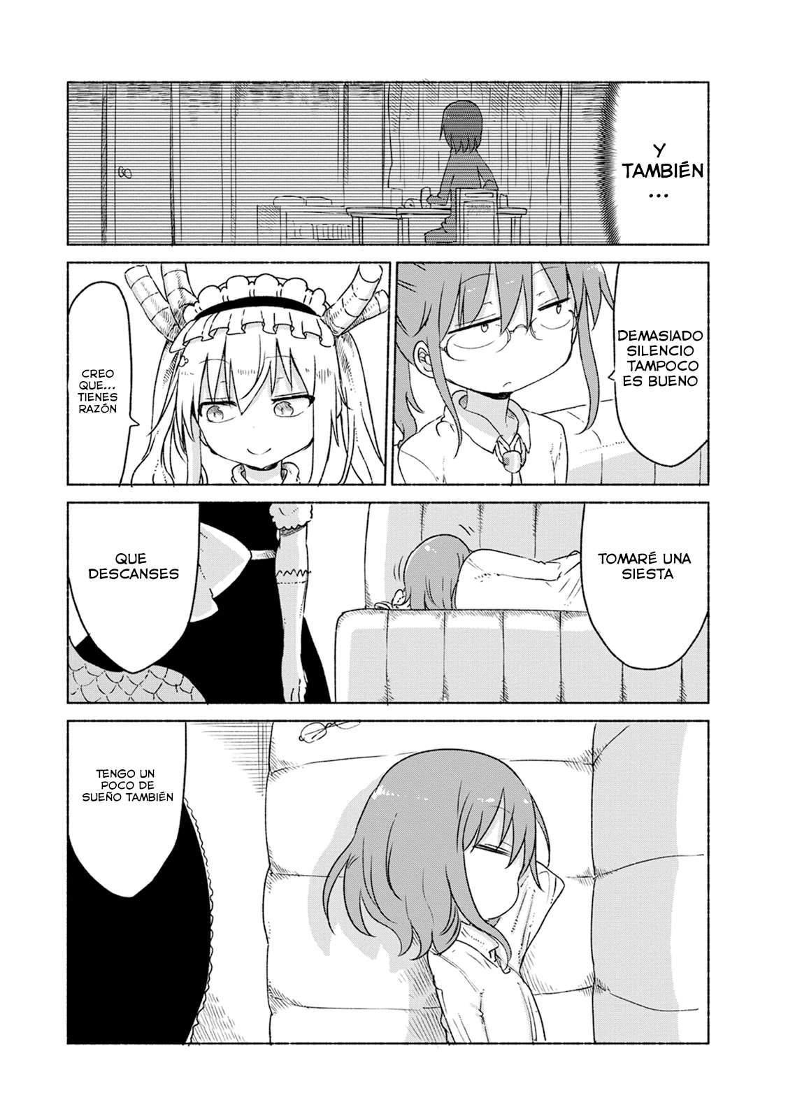 Kobayashi-san Chi no Maid Dragon Capitulo 22: Tooru y los Problemas con los Vecinos página 13