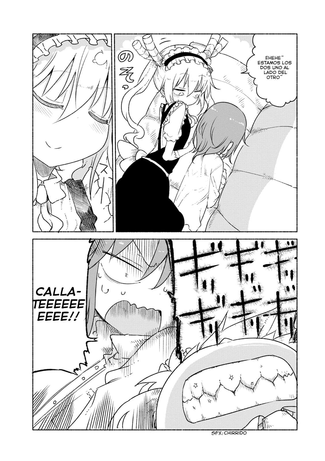 Kobayashi-san Chi no Maid Dragon Capitulo 22: Tooru y los Problemas con los Vecinos página 14