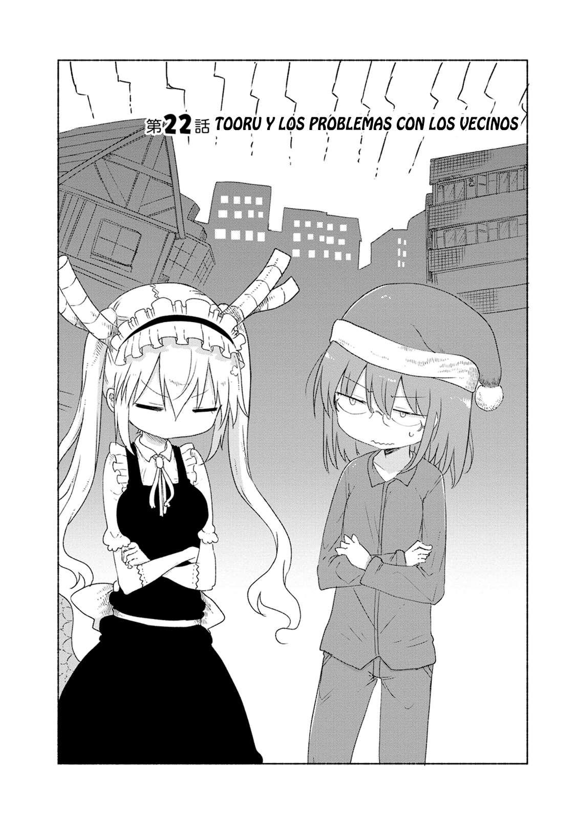 Kobayashi-san Chi no Maid Dragon Capitulo 22: Tooru y los Problemas con los Vecinos página 4