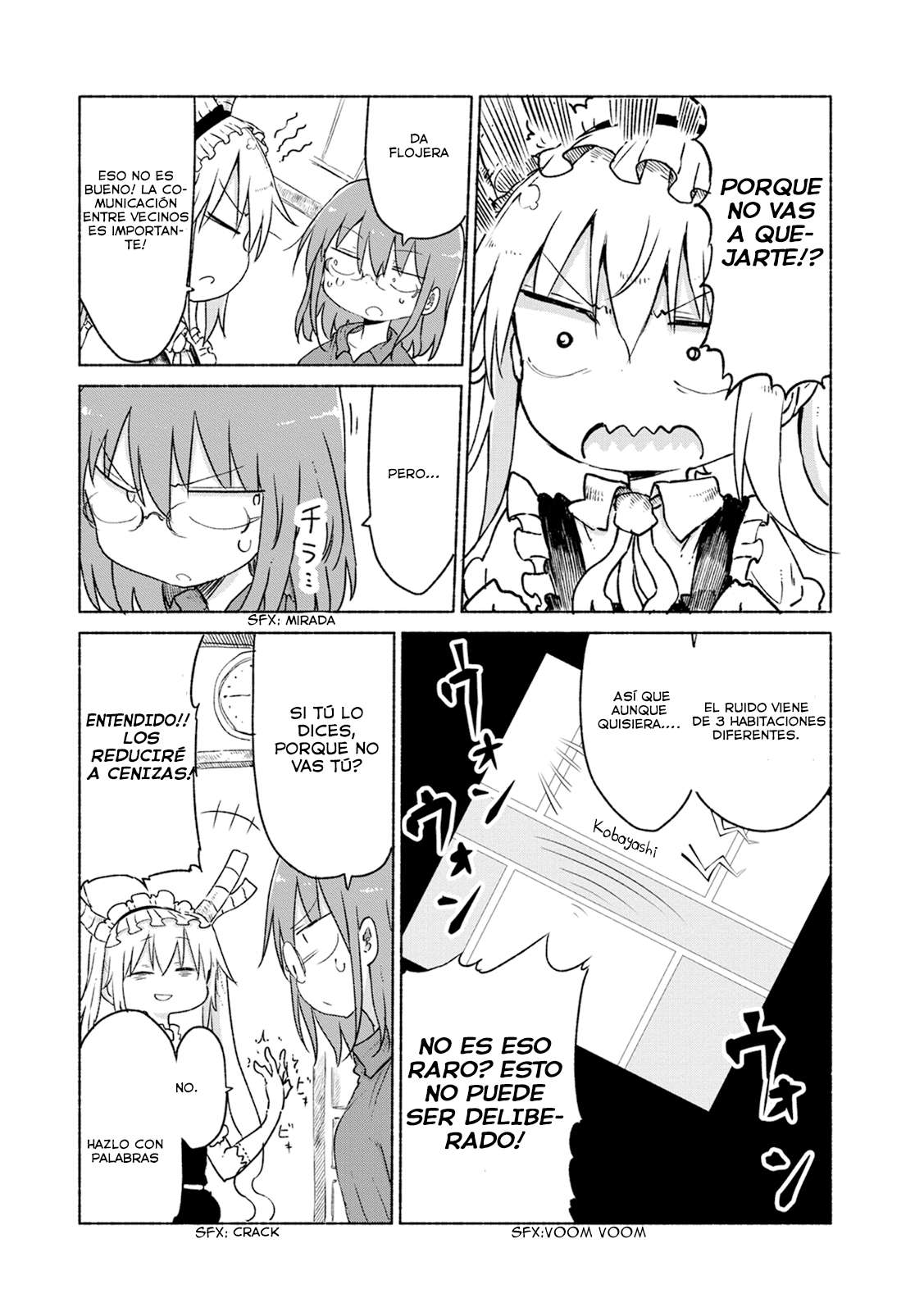 Kobayashi-san Chi no Maid Dragon Capitulo 22: Tooru y los Problemas con los Vecinos página 5