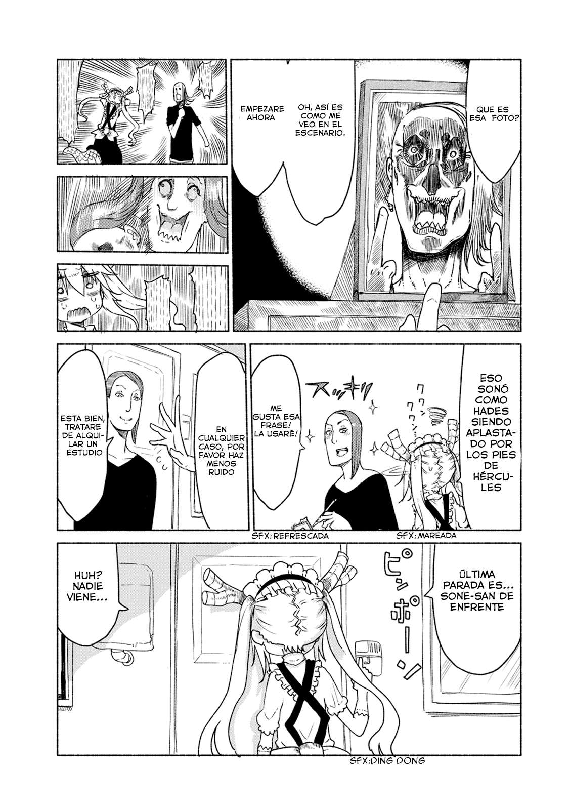 Kobayashi-san Chi no Maid Dragon Capitulo 22: Tooru y los Problemas con los Vecinos página 8