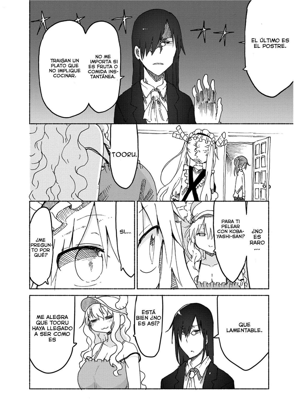 Kobayashi-san Chi no Maid Dragon Capitulo 23: Tooru y la Lucha de Bentos página 10