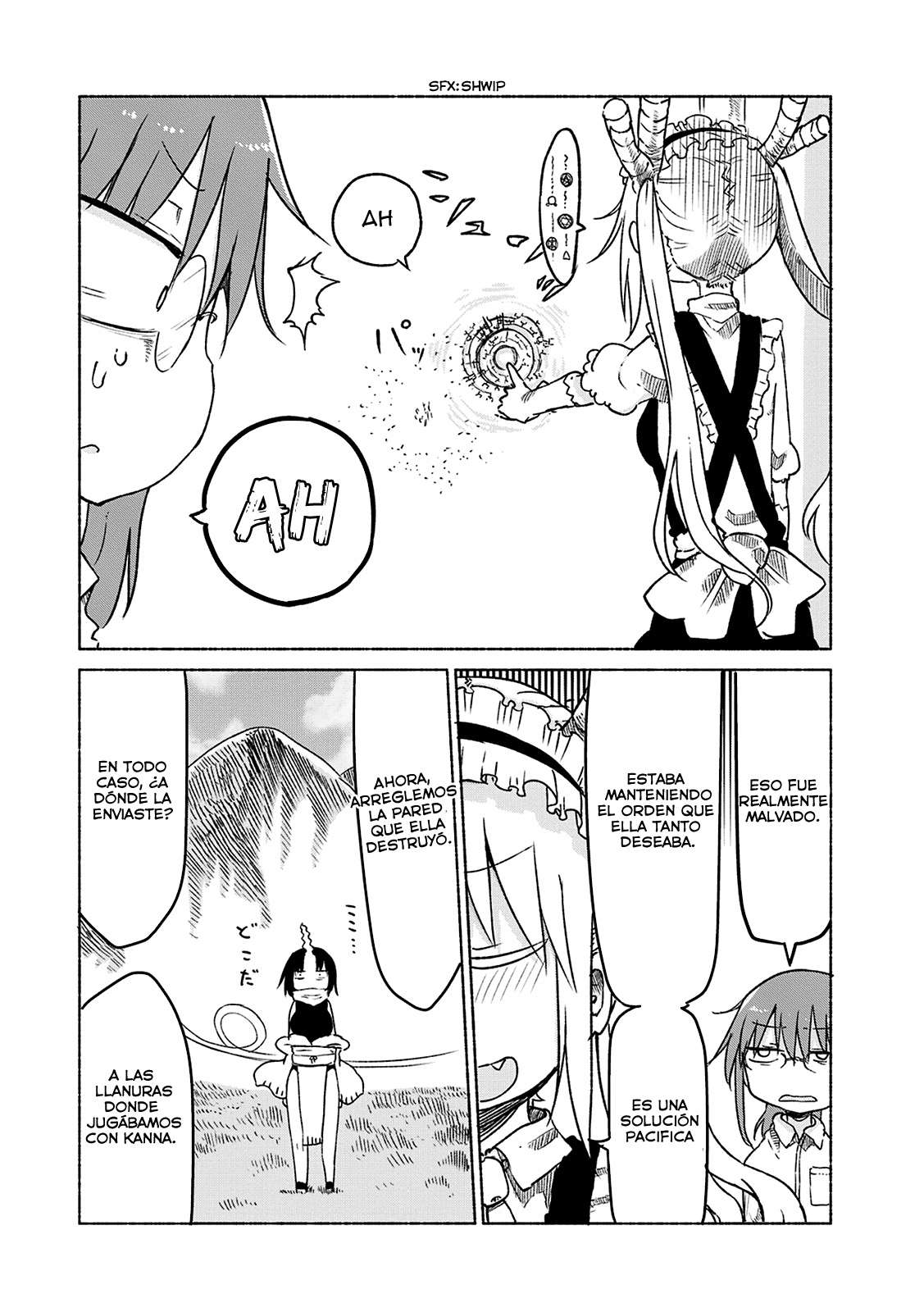 Kobayashi-san Chi no Maid Dragon Capitulo 24: Tooru y Elma página 11