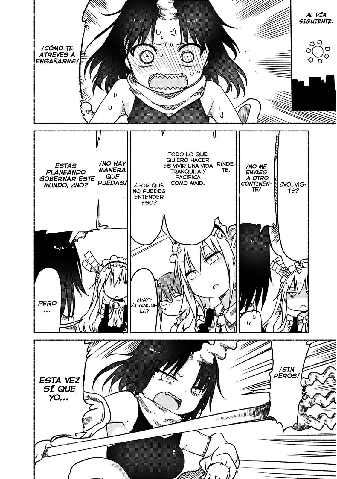 Kobayashi-san Chi no Maid Dragon Capitulo 24: Tooru y Elma página 12