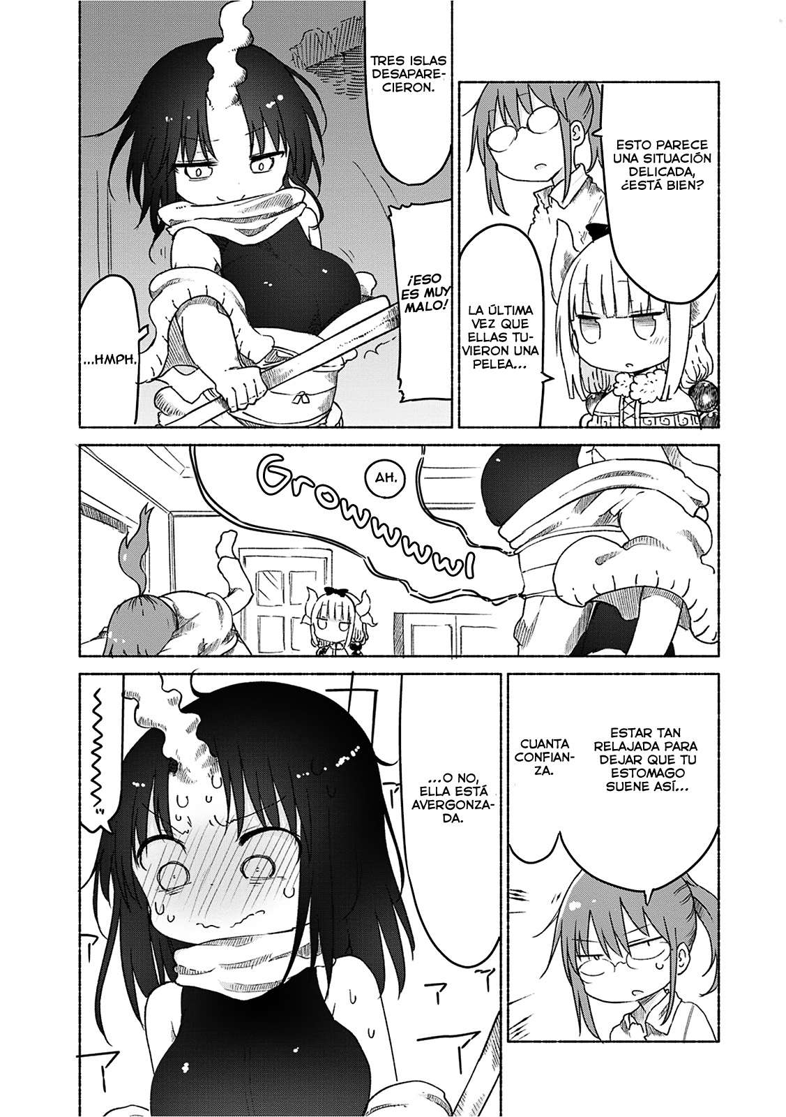 Kobayashi-san Chi no Maid Dragon Capitulo 24: Tooru y Elma página 6