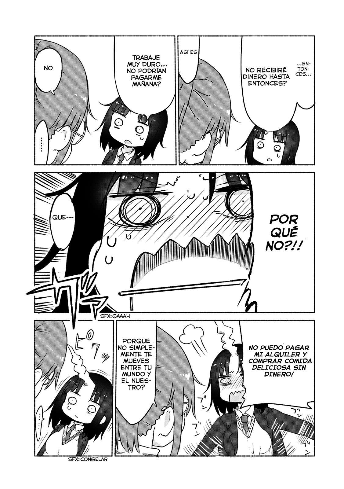 Kobayashi-san Chi no Maid Dragon Capitulo 25: Elma y El Trabajo página 10