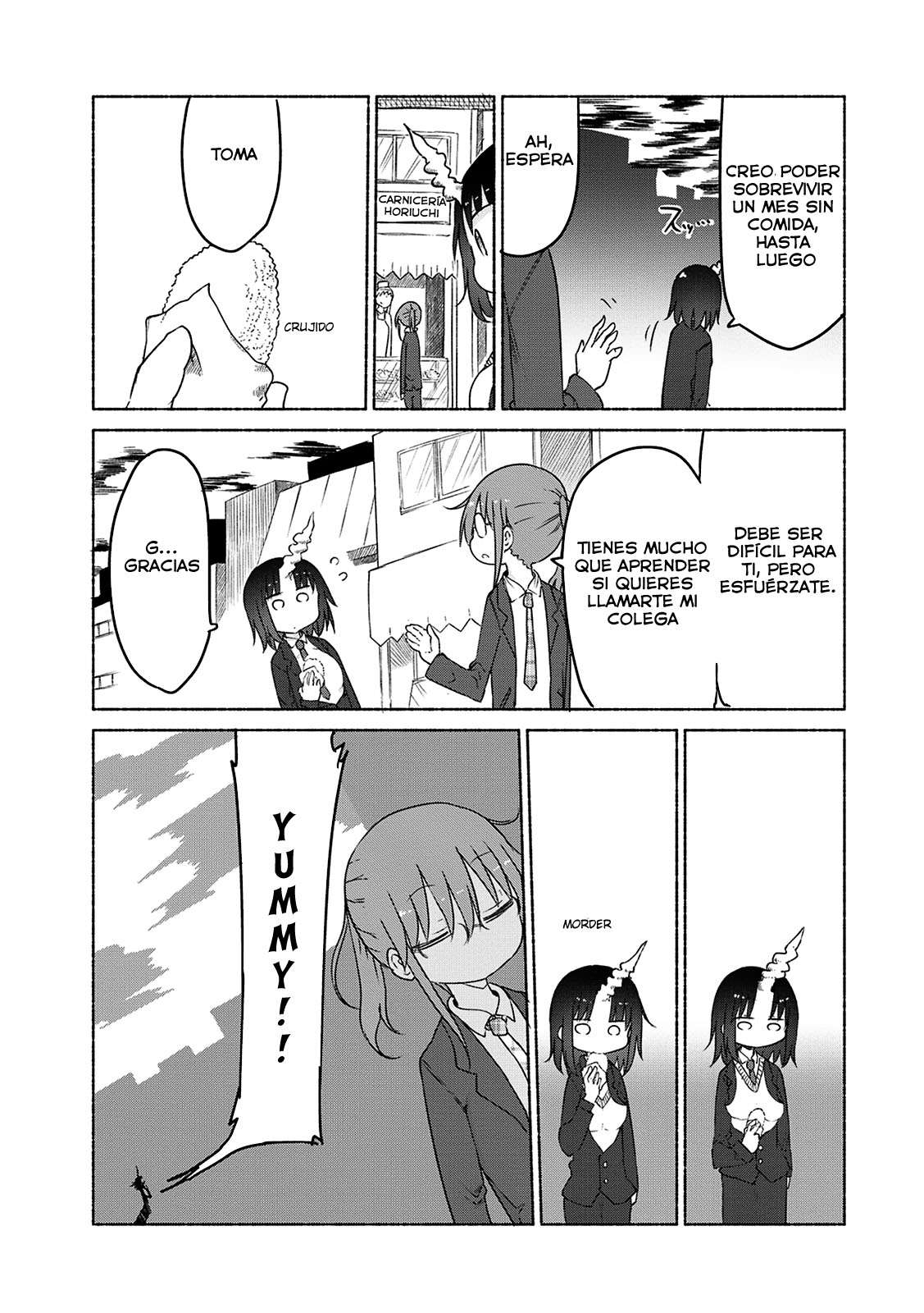 Kobayashi-san Chi no Maid Dragon Capitulo 25: Elma y El Trabajo página 12