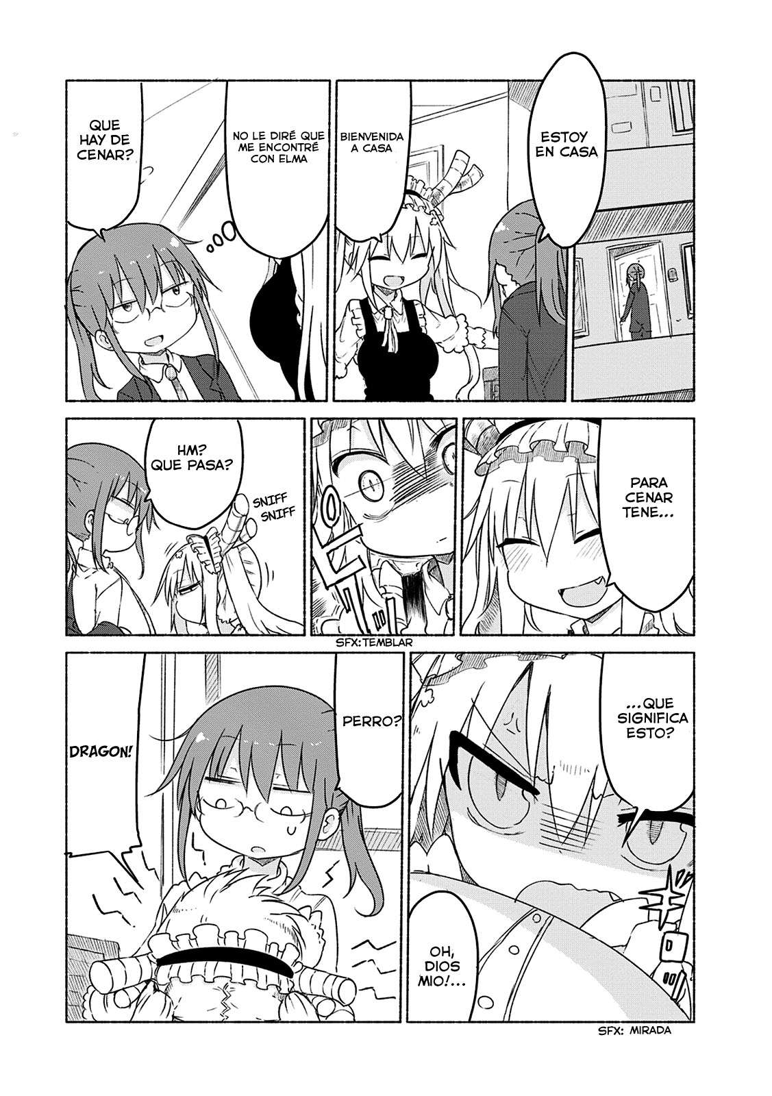 Kobayashi-san Chi no Maid Dragon Capitulo 25: Elma y El Trabajo página 13