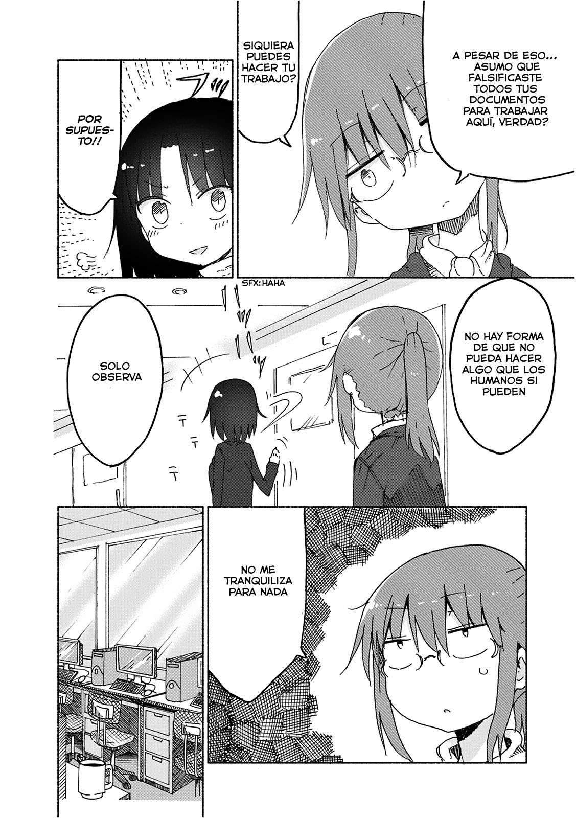 Kobayashi-san Chi no Maid Dragon Capitulo 25: Elma y El Trabajo página 6