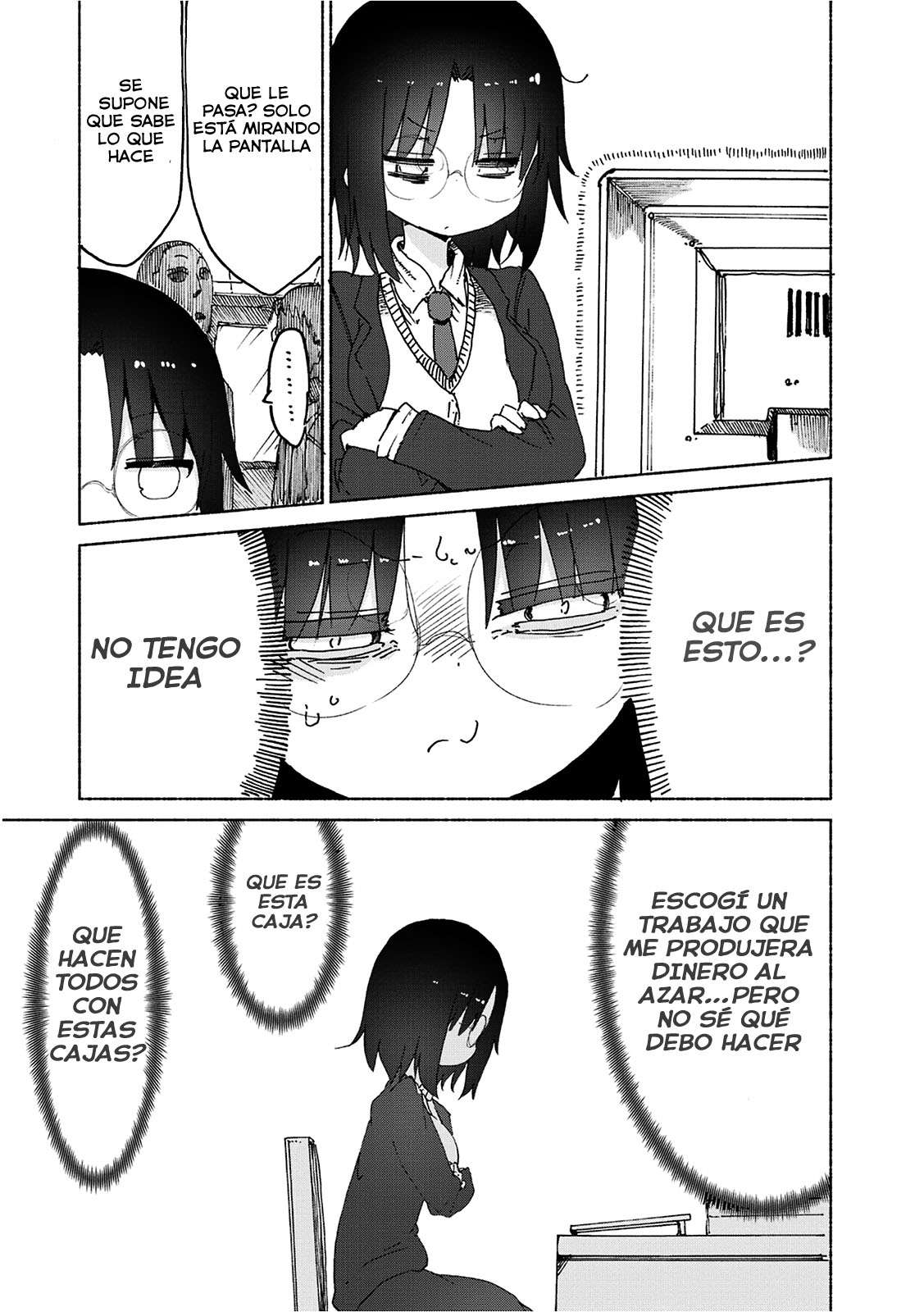 Kobayashi-san Chi no Maid Dragon Capitulo 25: Elma y El Trabajo página 7