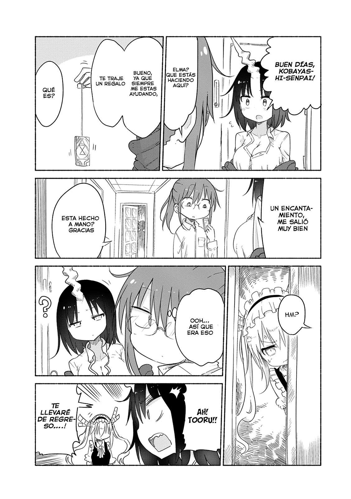 Kobayashi-san Chi no Maid Dragon Capitulo 26: Tooru y la Competencia página 10