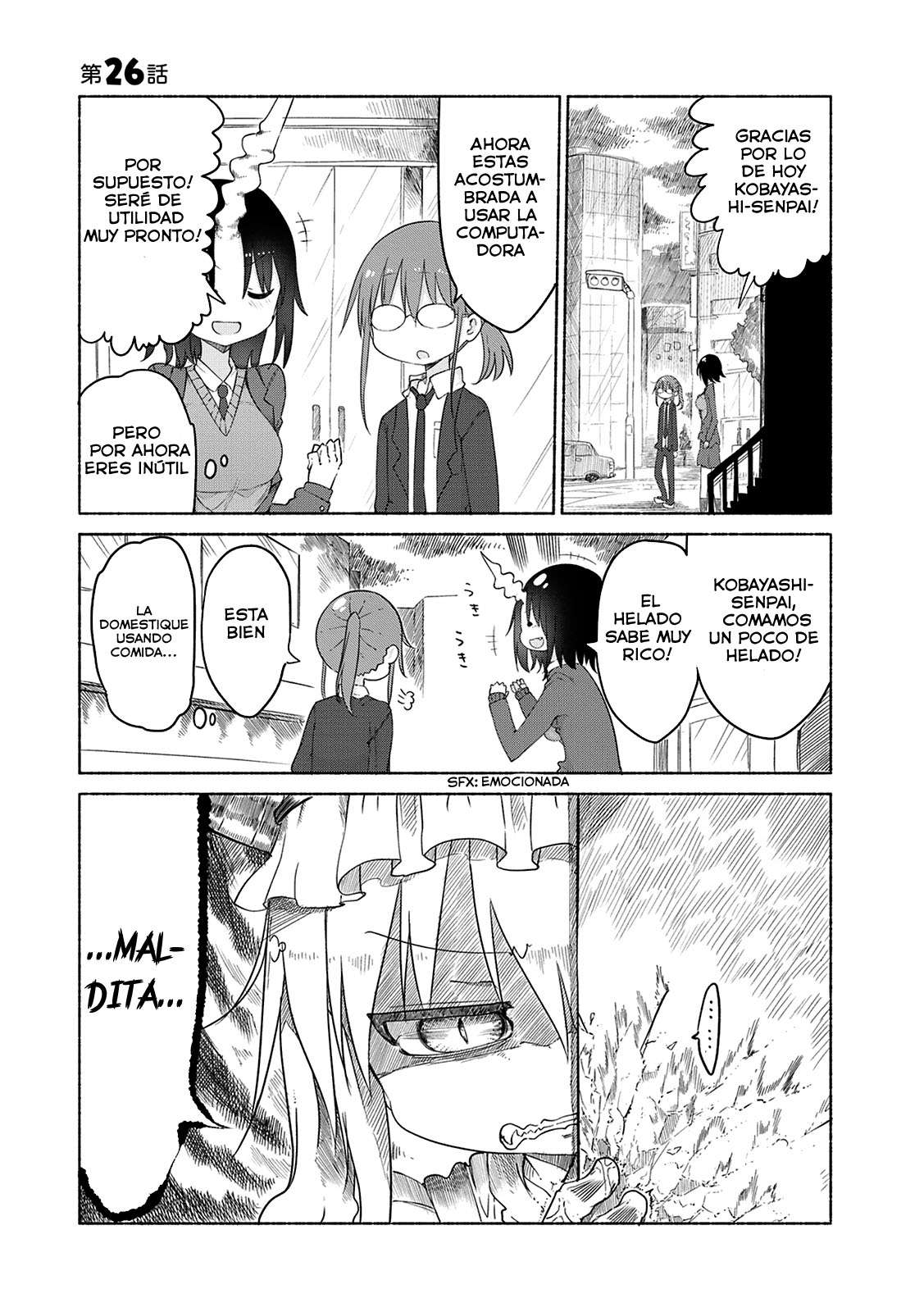 Kobayashi-san Chi no Maid Dragon Capitulo 26: Tooru y la Competencia página 3