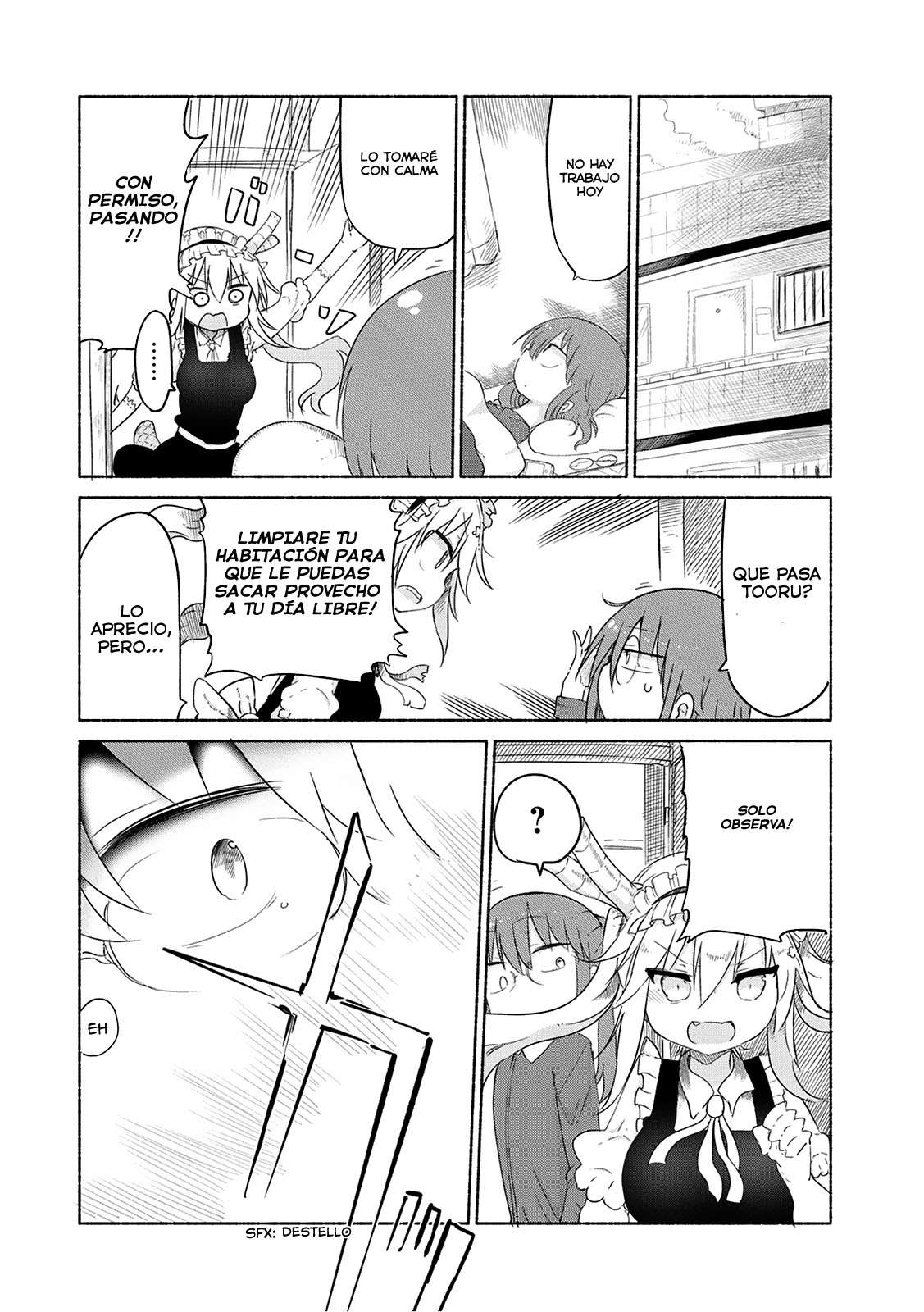 Kobayashi-san Chi no Maid Dragon Capitulo 26: Tooru y la Competencia página 5