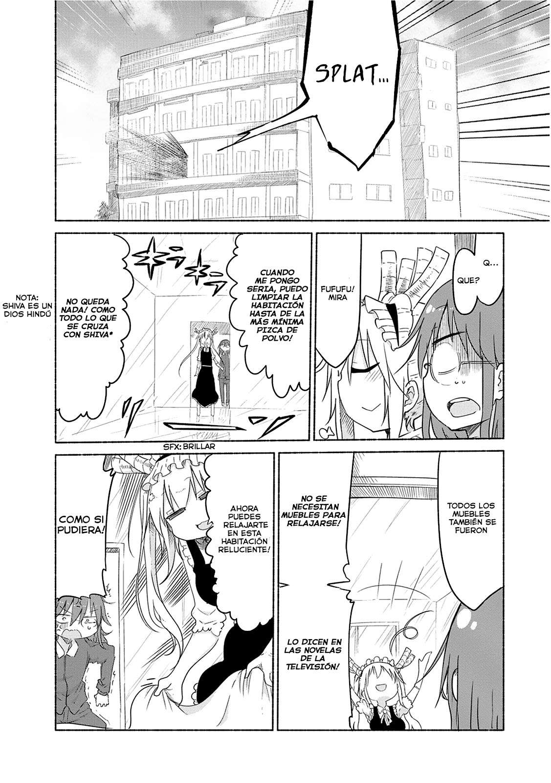 Kobayashi-san Chi no Maid Dragon Capitulo 26: Tooru y la Competencia página 6