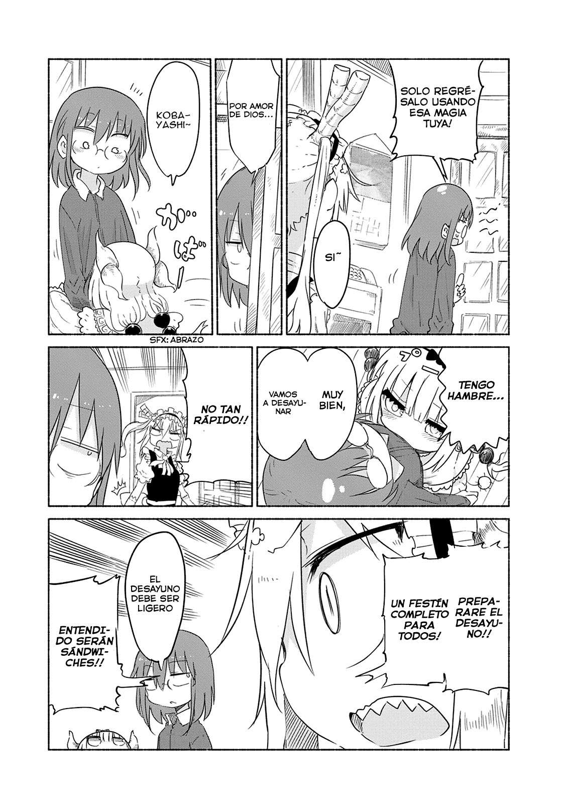 Kobayashi-san Chi no Maid Dragon Capitulo 26: Tooru y la Competencia página 7