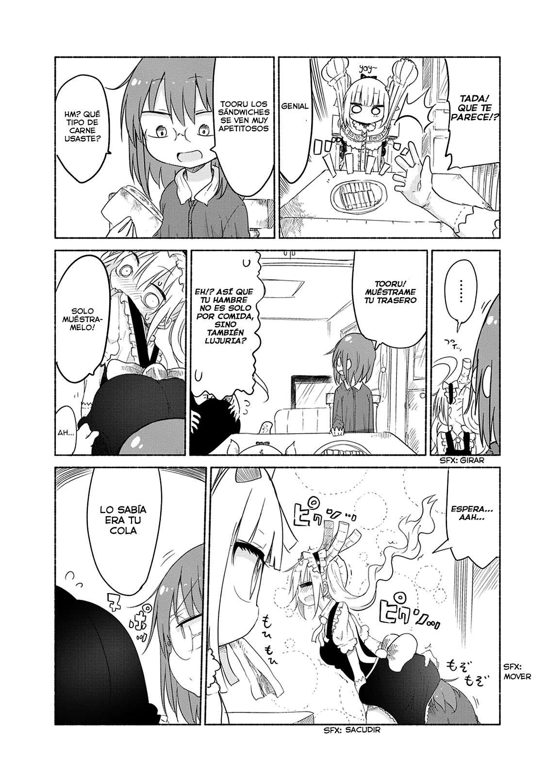 Kobayashi-san Chi no Maid Dragon Capitulo 26: Tooru y la Competencia página 8