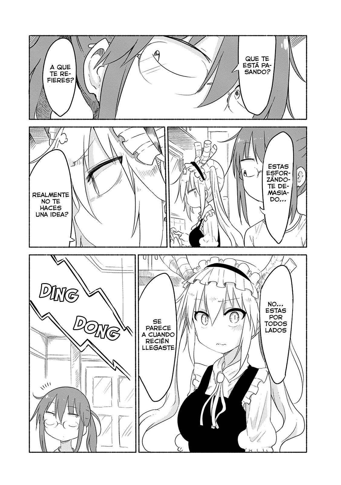 Kobayashi-san Chi no Maid Dragon Capitulo 26: Tooru y la Competencia página 9