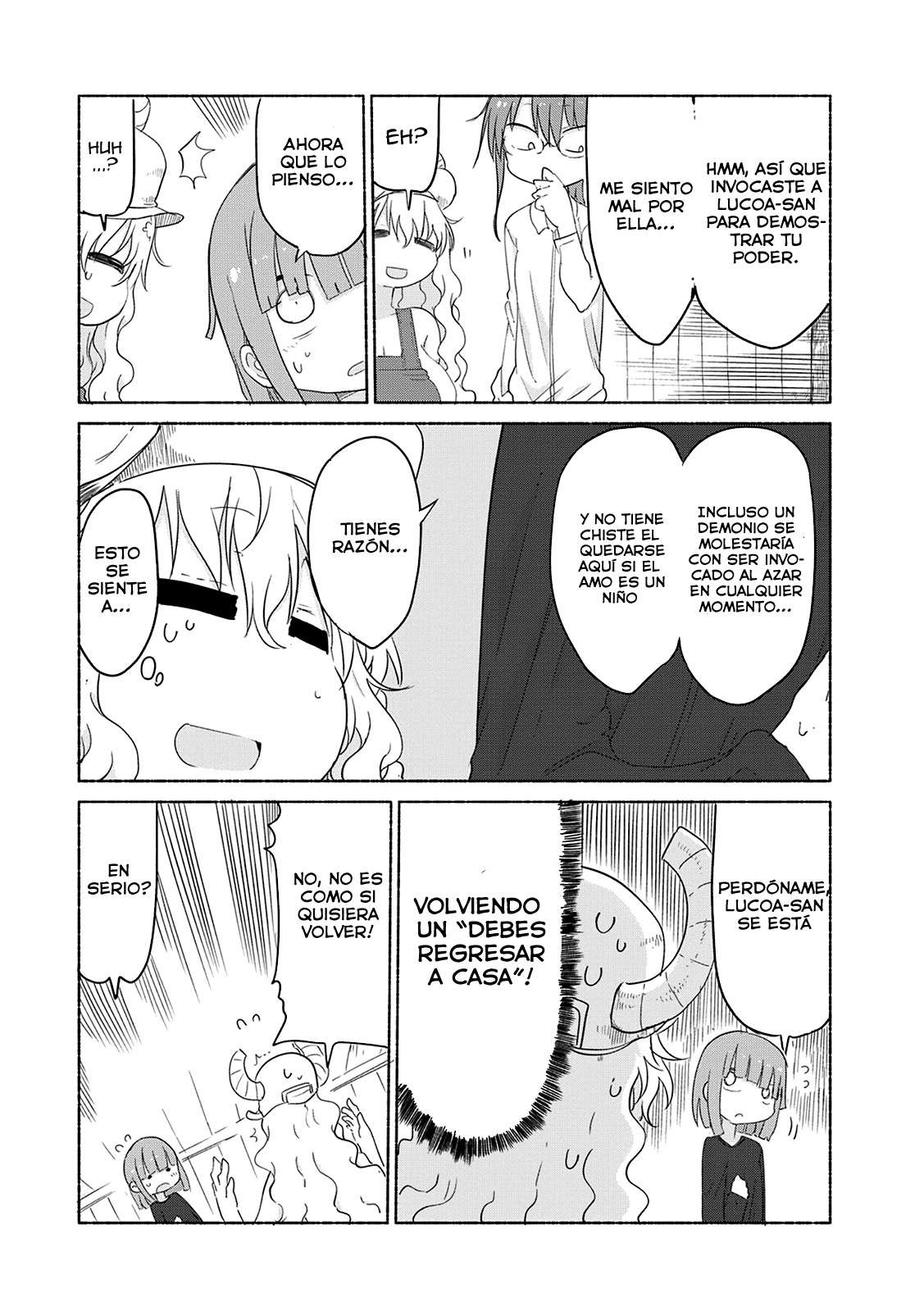 Kobayashi-san Chi no Maid Dragon Capitulo 27: Tooru y la Familia de Lucoa página 11