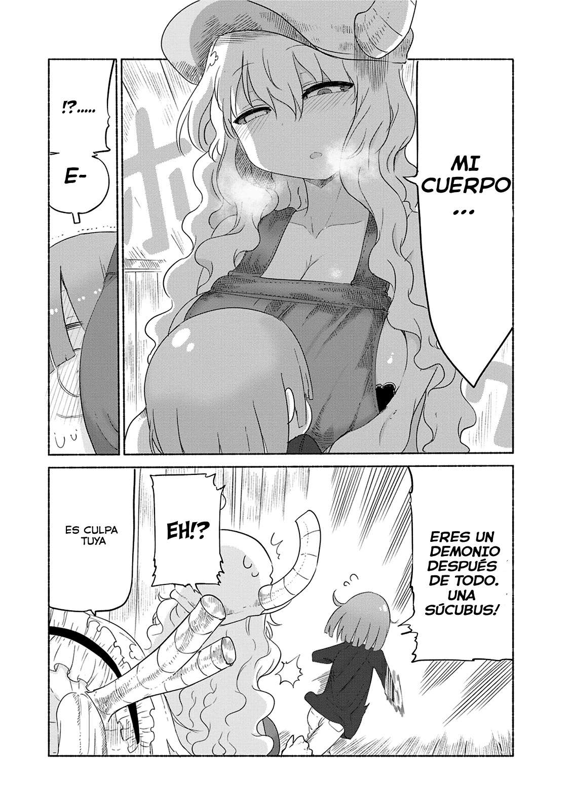 Kobayashi-san Chi no Maid Dragon Capitulo 27: Tooru y la Familia de Lucoa página 13